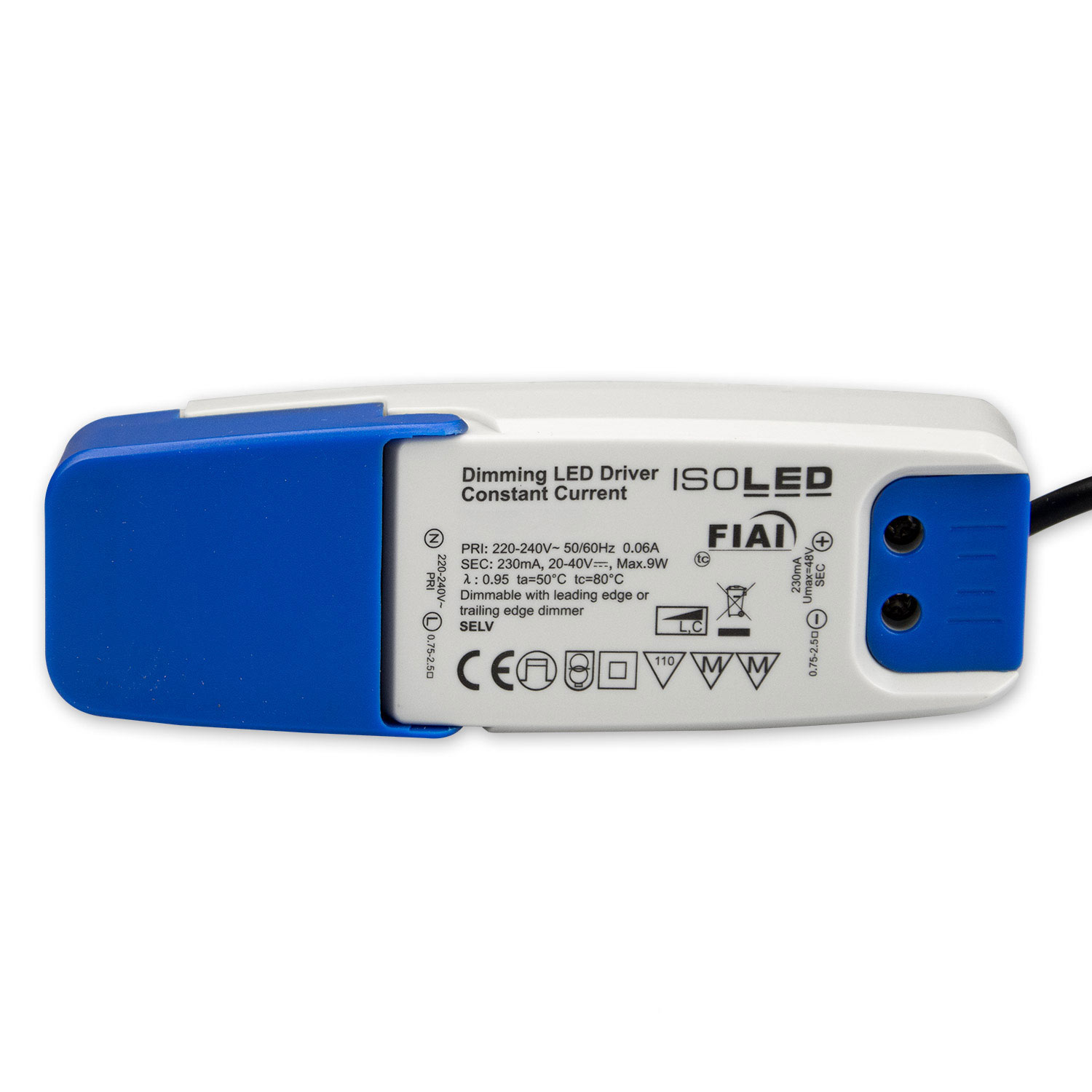 ISOLED LED Einbaustrahler Sys-68 10W IP65 warmweiß dimmbar (exkl. Cover)