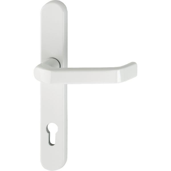 Hoppe Schmalschild - Halbgarnitur LIVERPOOL - (Innen) PZ92, 8x50, weiß RAL 9016