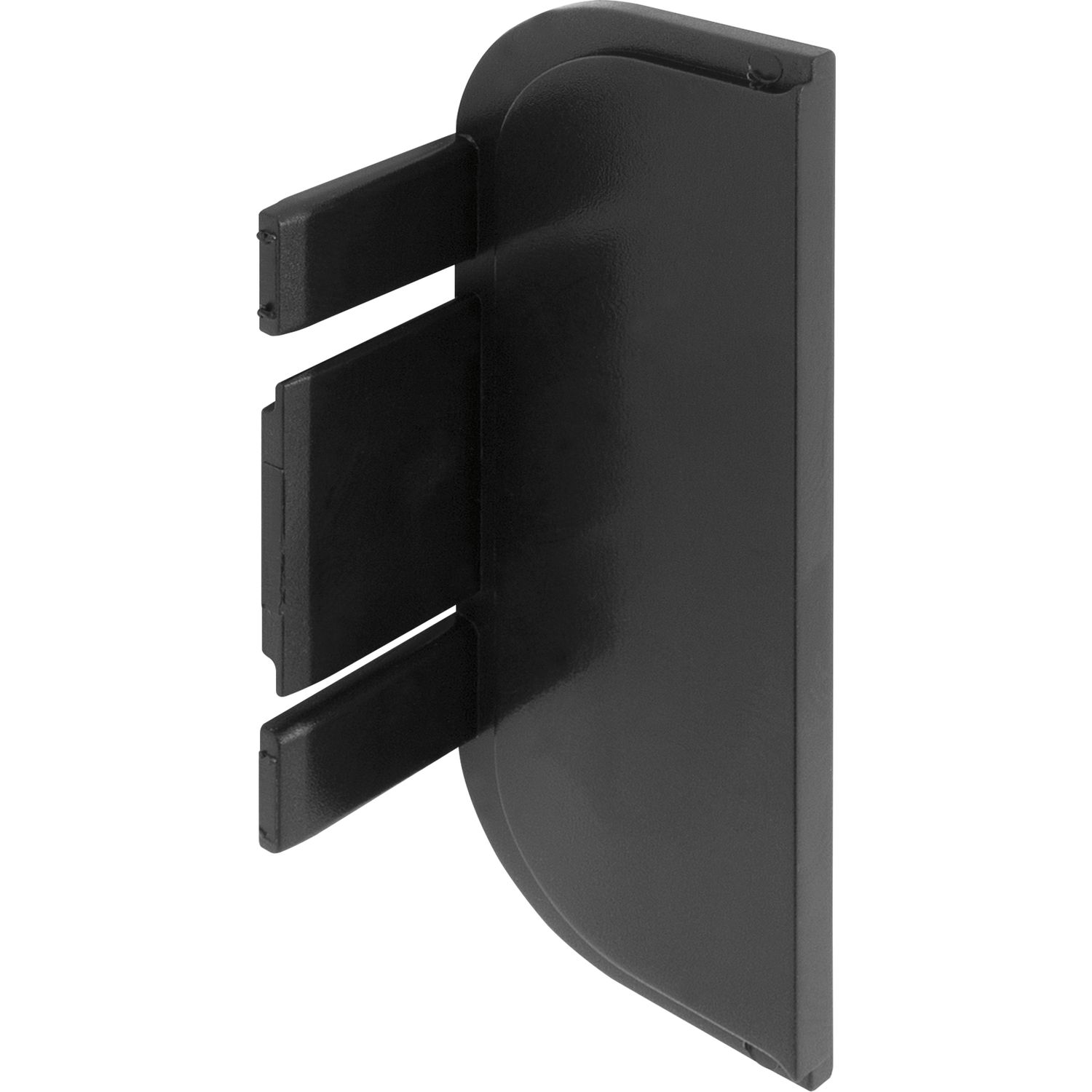 Endkappe Aktor C-Form, Kunststoff schwarz
