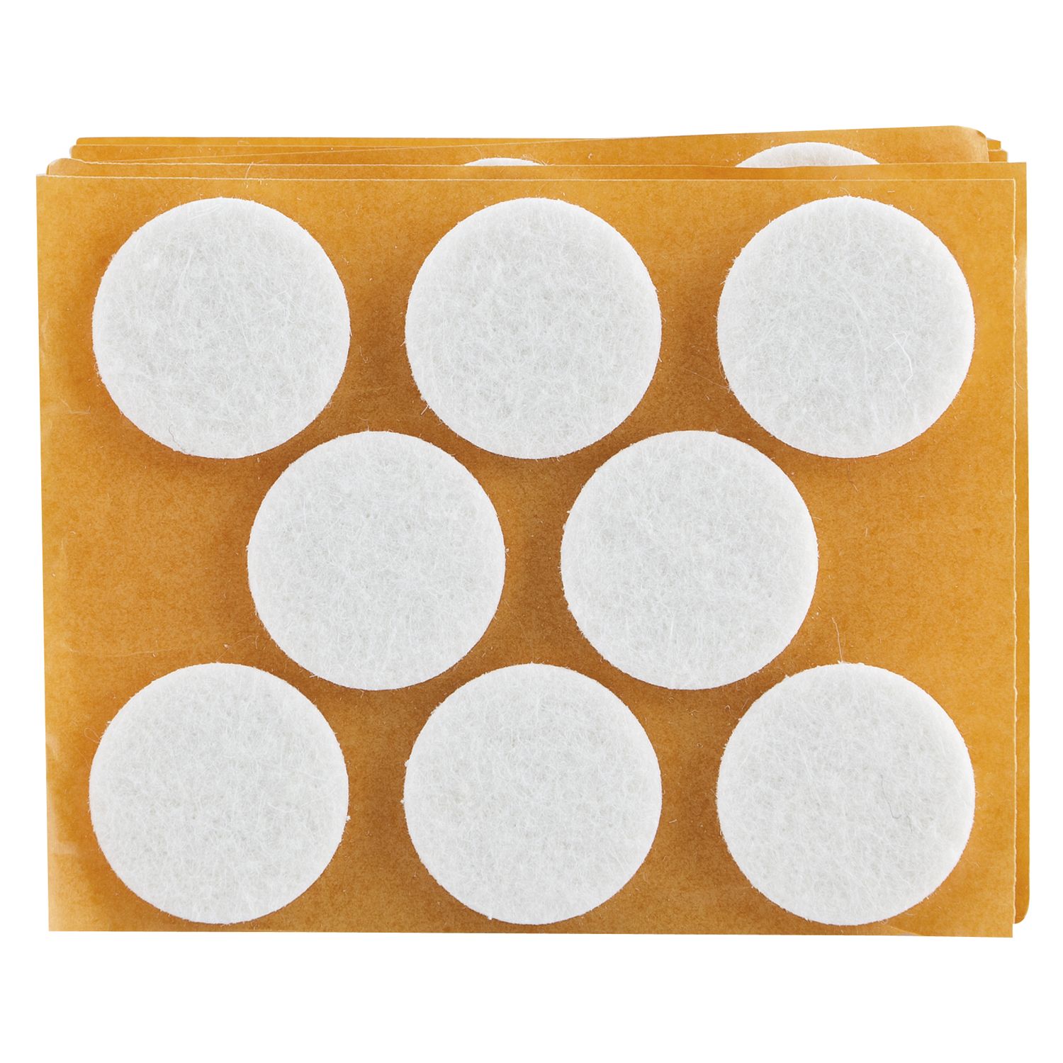 Filzgleiter selbstklebend rund weiß 28 mm Profi-Pack
