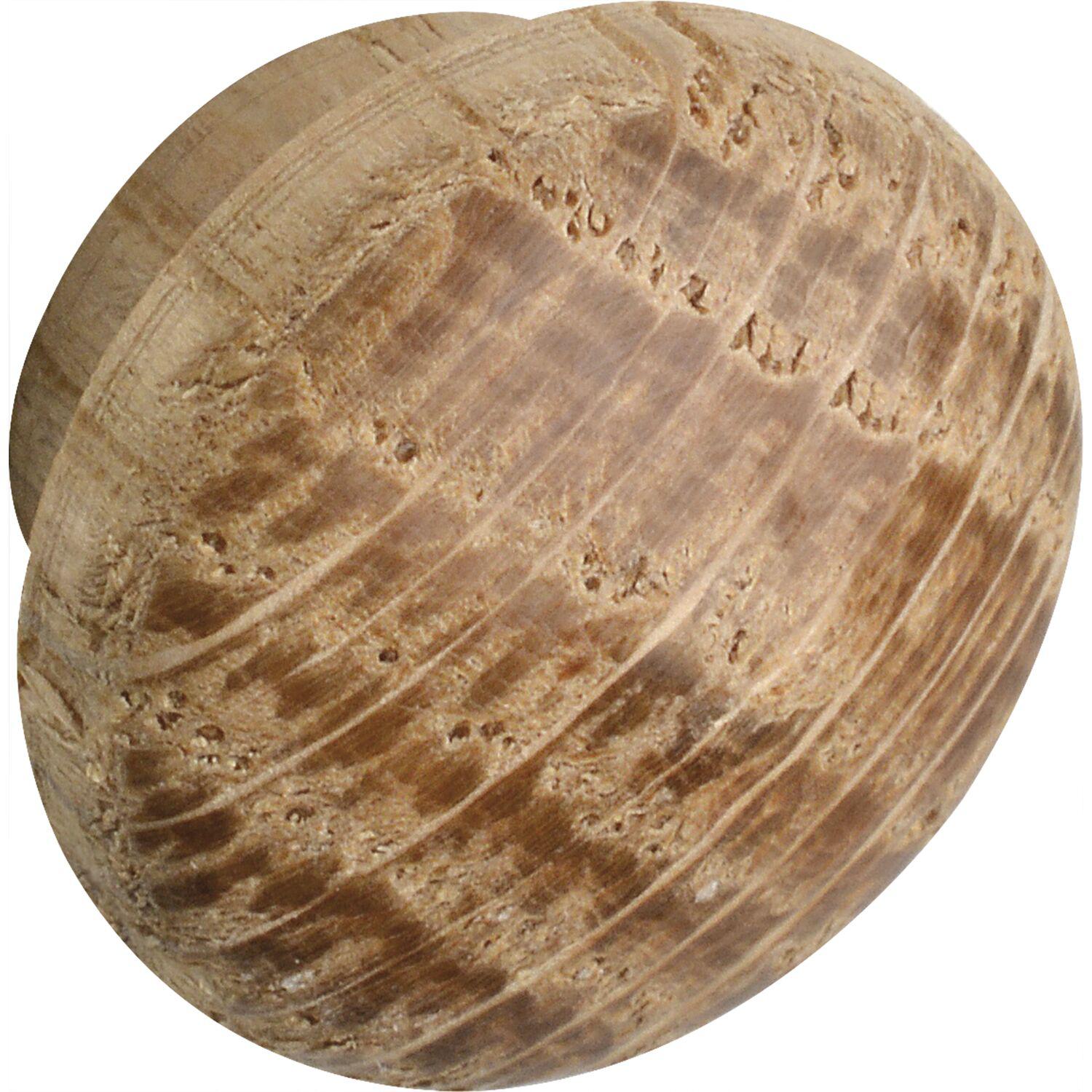 ninka Holzabdeckkappe ø 14 mm, Zapfen ø 10 mm, Zapfenlänge 4 mm, Eiche roh