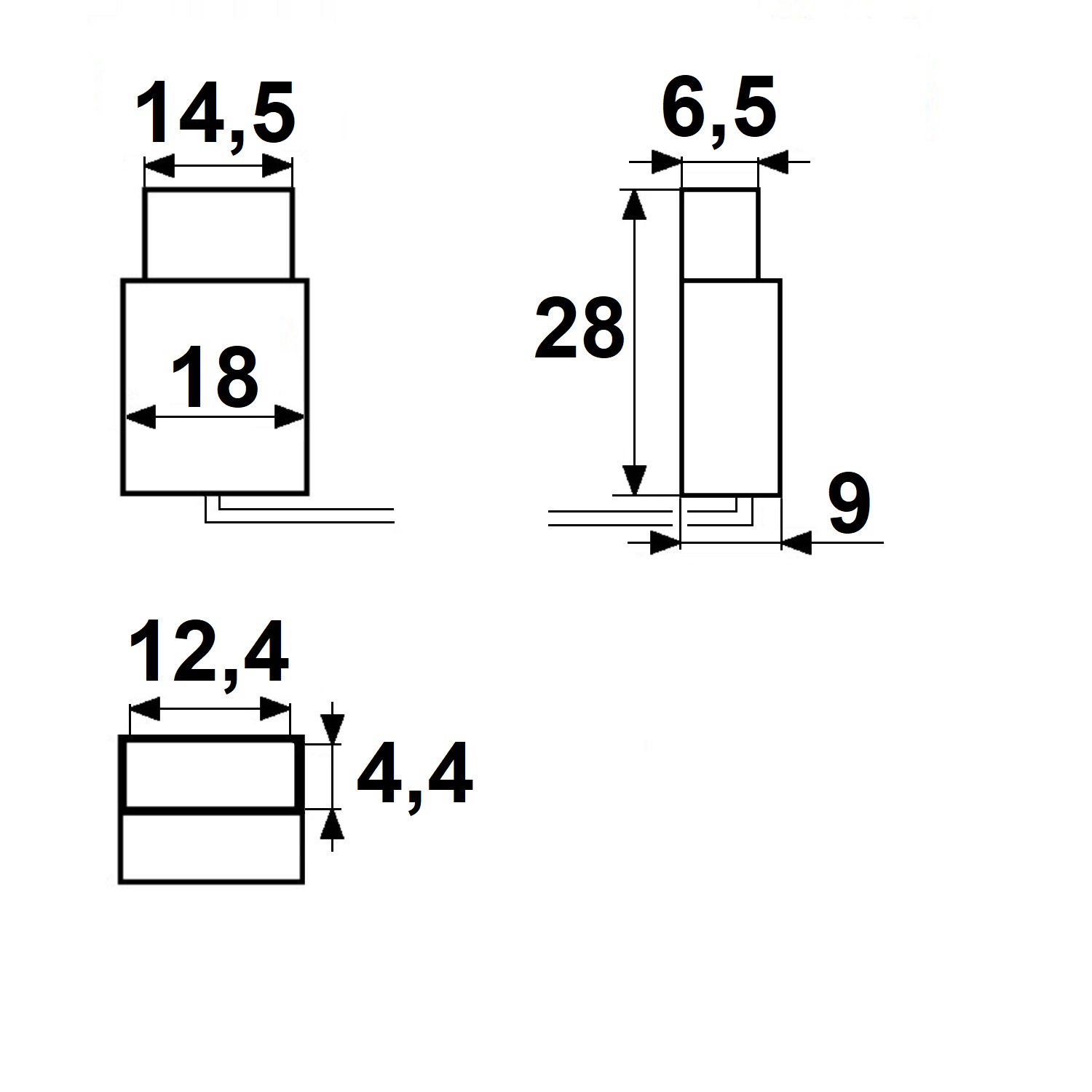 ISOLED Kontakt-Kabelanschluss 200cm O1-212 für 2-pol. IP68 Flexstripes mit Breite 12mm und Pitch >8m