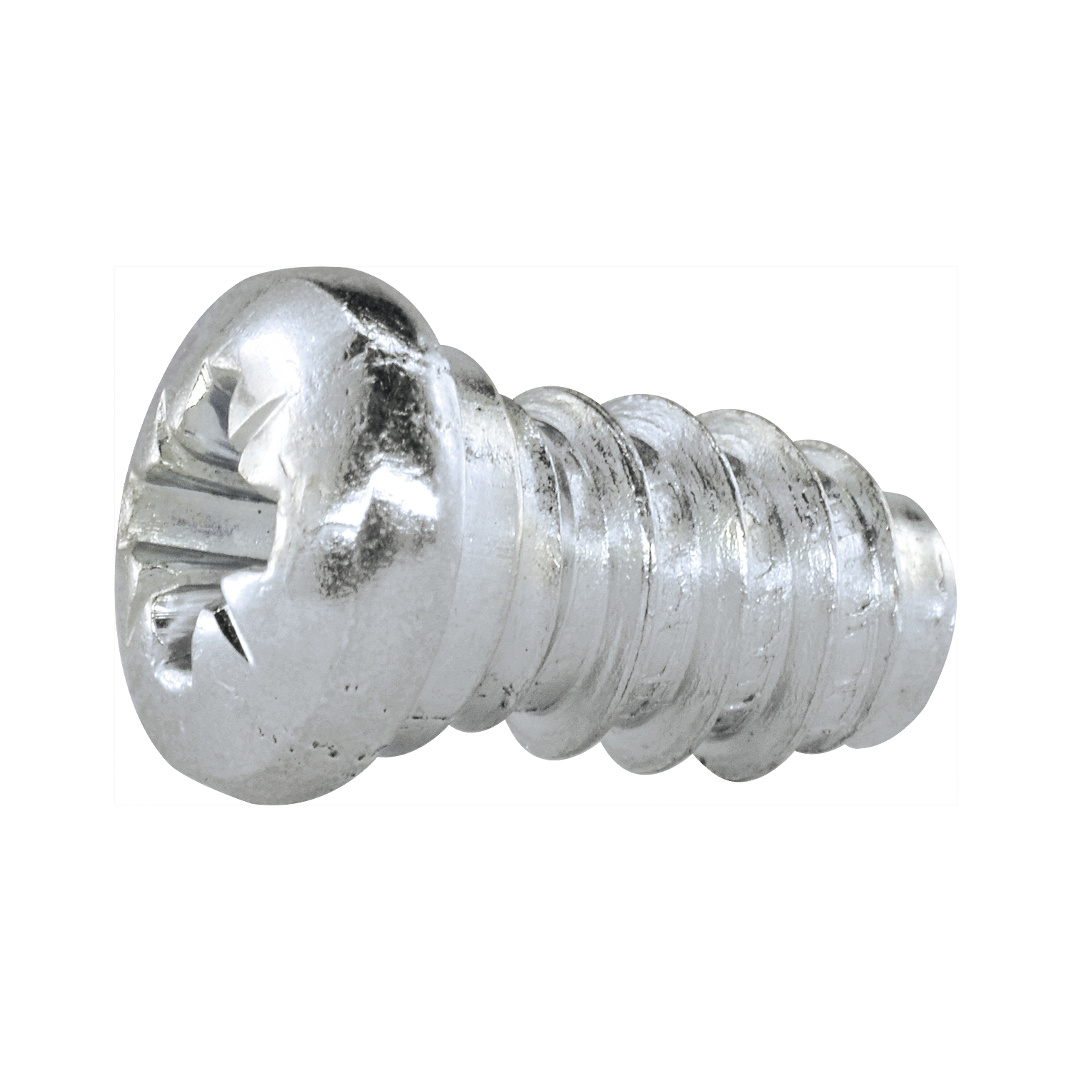 Systemschraube Panhead, 6,3x11 mm, PZ, Stahl verzinkt (100Stk)