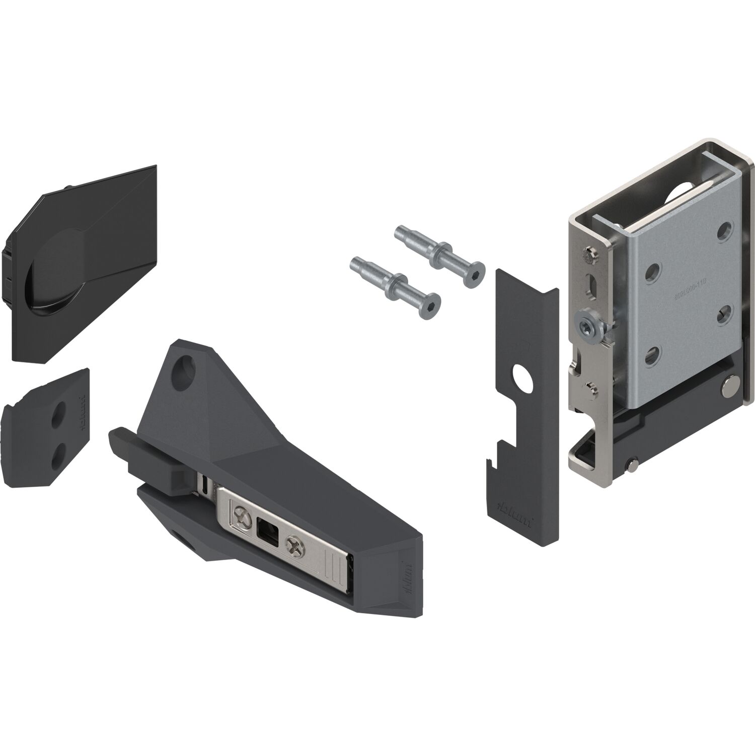 blum REVEGO duo Montage-Set Doppeltür links