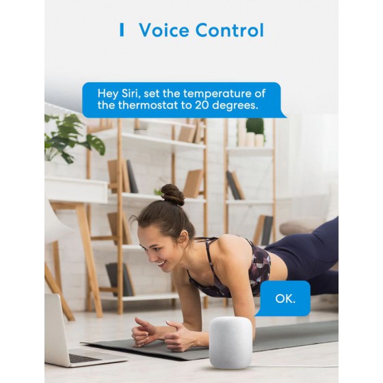 Meross Smartes Heizkörperventil Starter Kit HK HomeKit