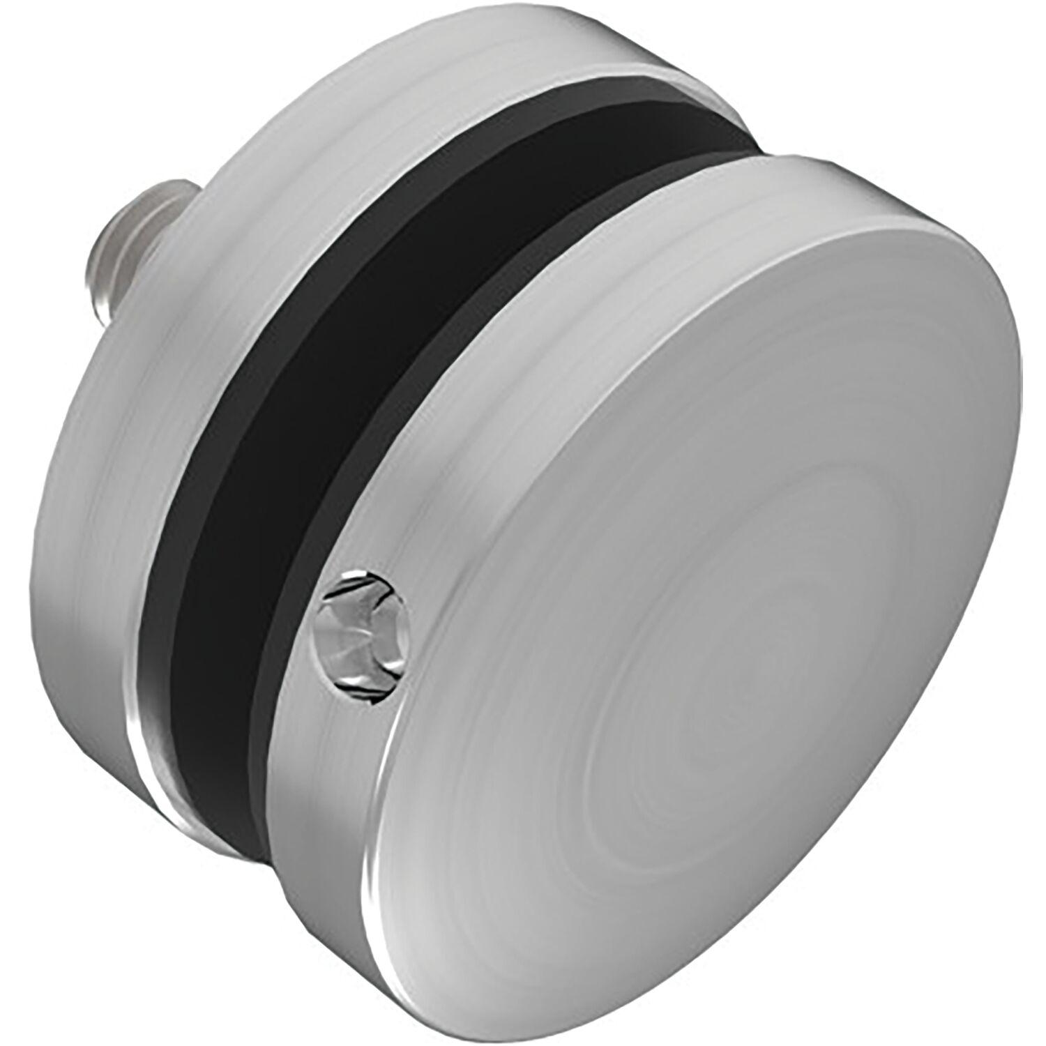 Glaspunkthalter für 8 - 17,52 mm, ø 50 mm, Edelstahl V2A