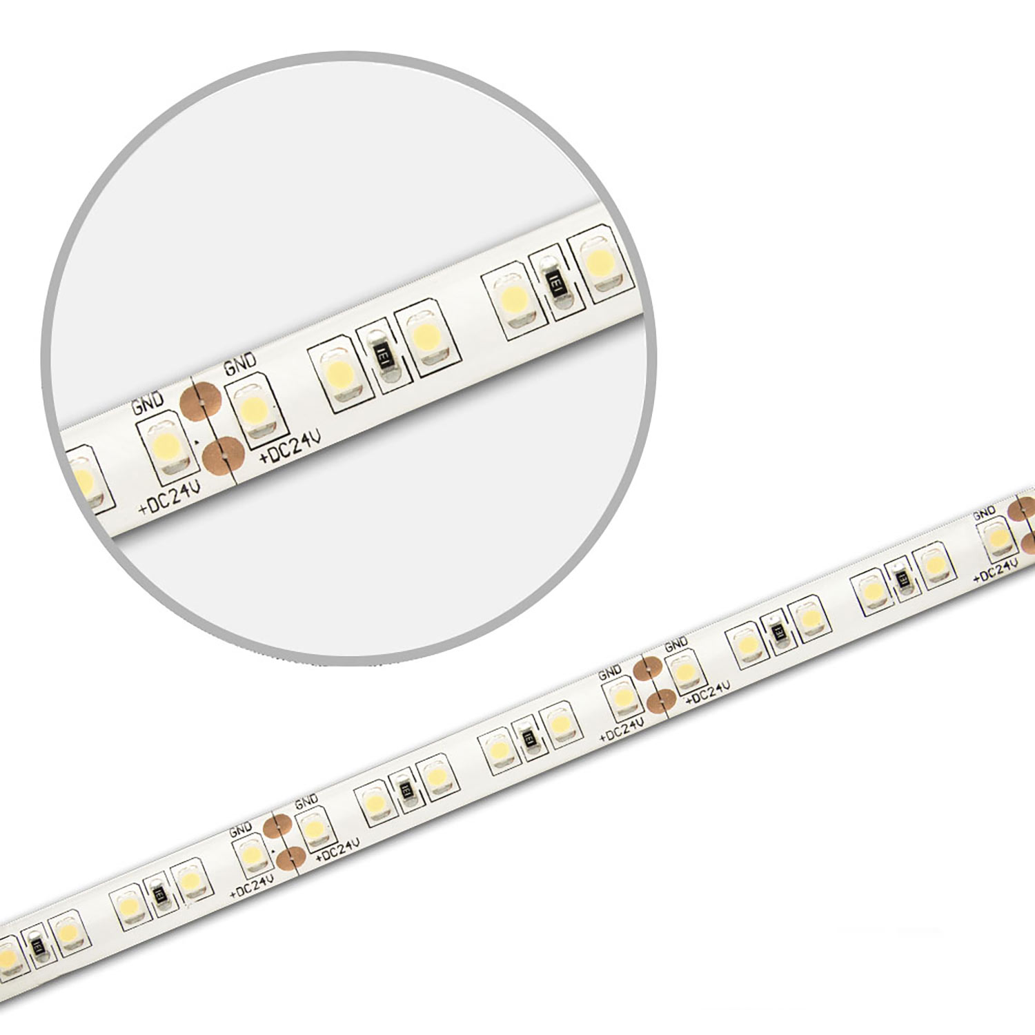 ISOLED LED SIL845 Flexband 24V DC 9,6W IP66 4500K 5m Rolle 120 LED/m