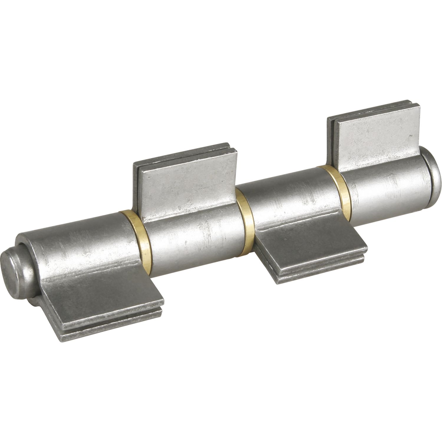 IBFM Anschweißband 4-teilig I-Lappen 408C, Bandh. 180 mm, ø 28 mm, Stahl blank