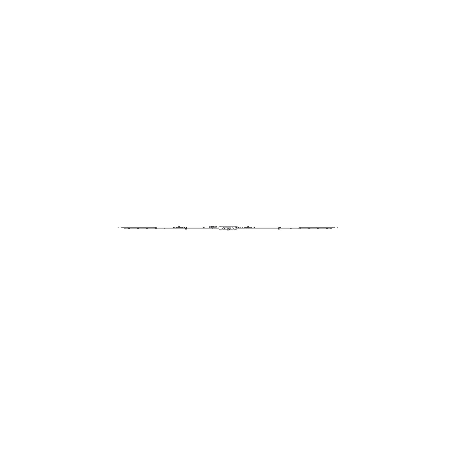 Maco #202494 MACO MM DK-Getriebe variabel DM 6,5 mm 2iS FFH 1251-1750 mm silber (202494)