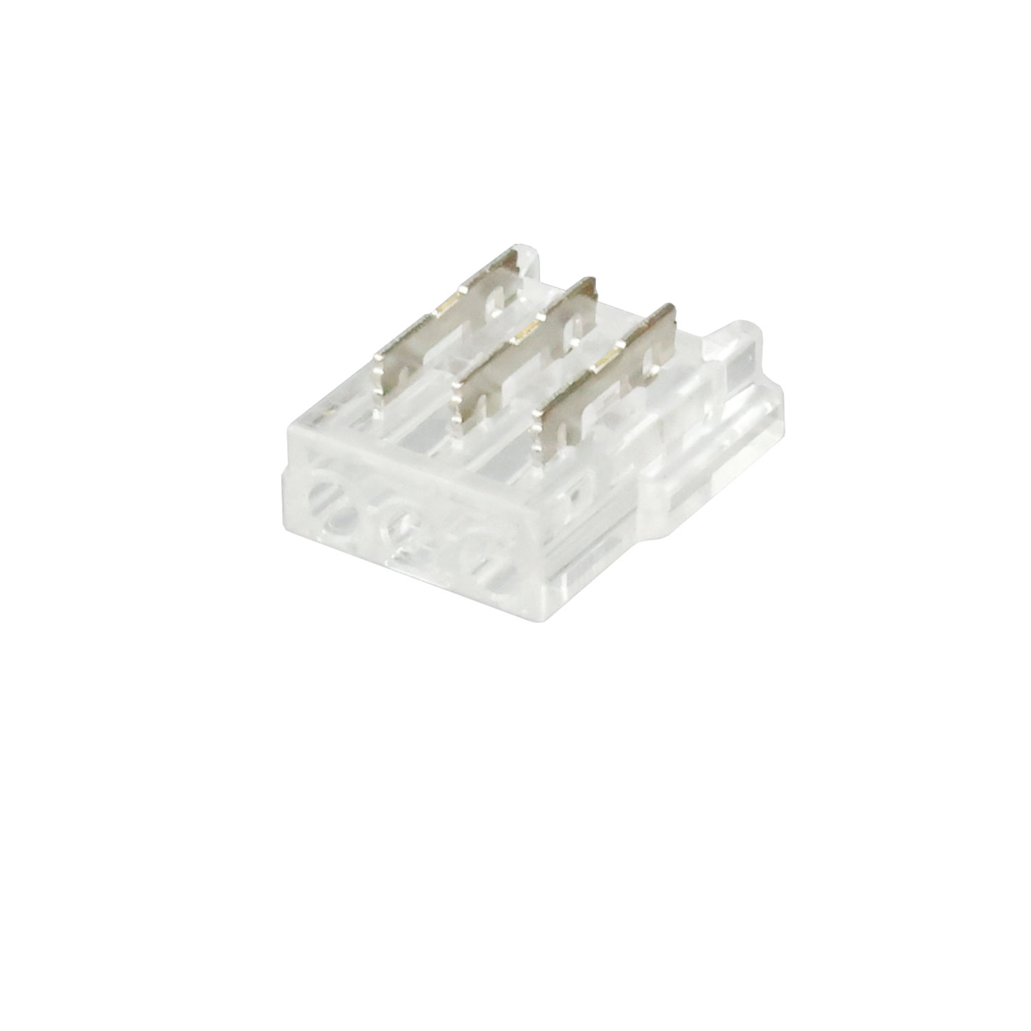 ISOLED Kontakt-Kabelanschluss (max. 5A/0,5qmm) K2-310-V1 für 3-pol. IP20 Flexstripes mit Breite 10mm