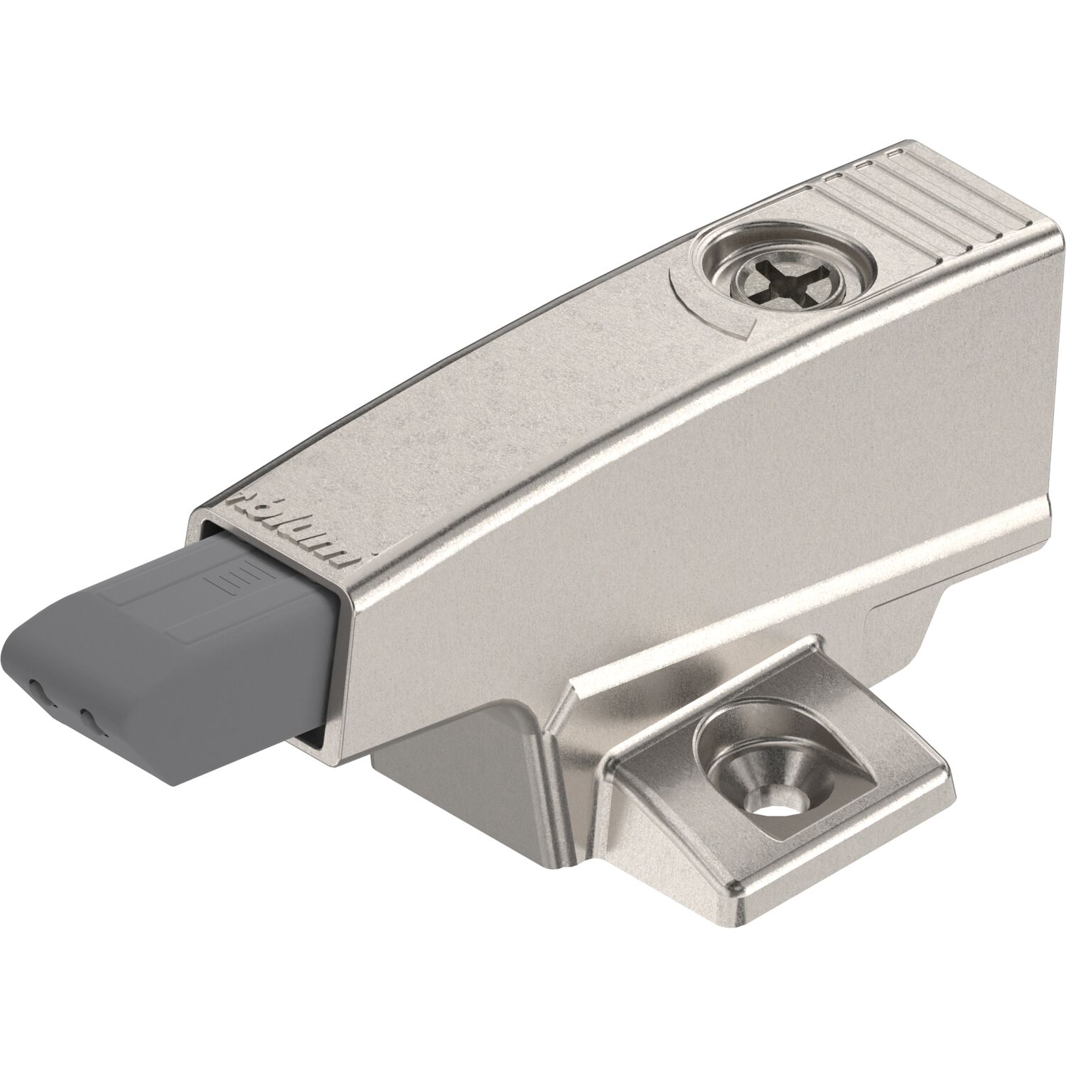 blum BLUMOTION 971A Kreuzadapterplatte Bauhöhe 33mm Zink vernickelt