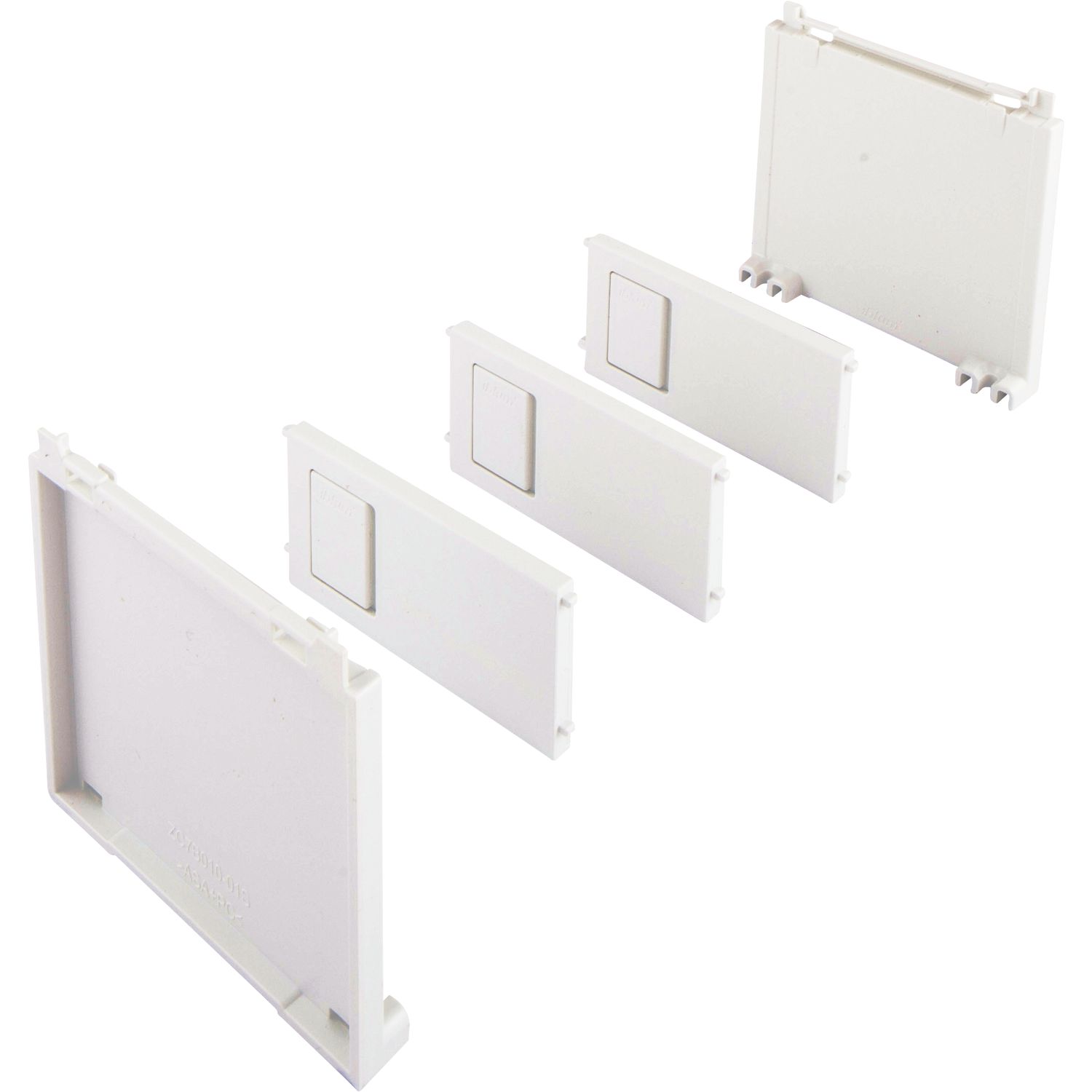 blum AMBIA-LINE Flaschenset, B100mm, Kunststoff Seidenweiß matt