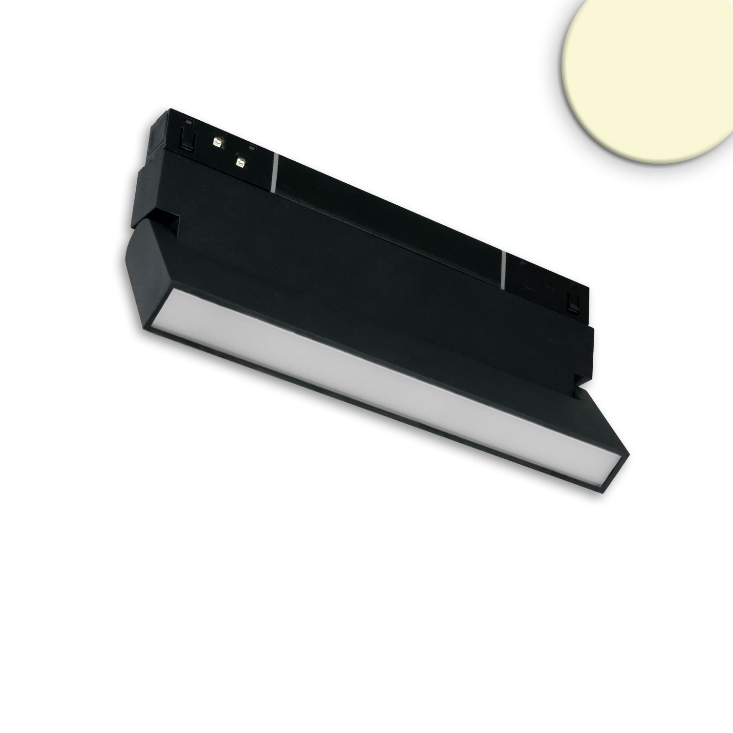 ISOLED Track48 Linear-Schienen-Strahler 22cm schwarz 12W 120° UGR