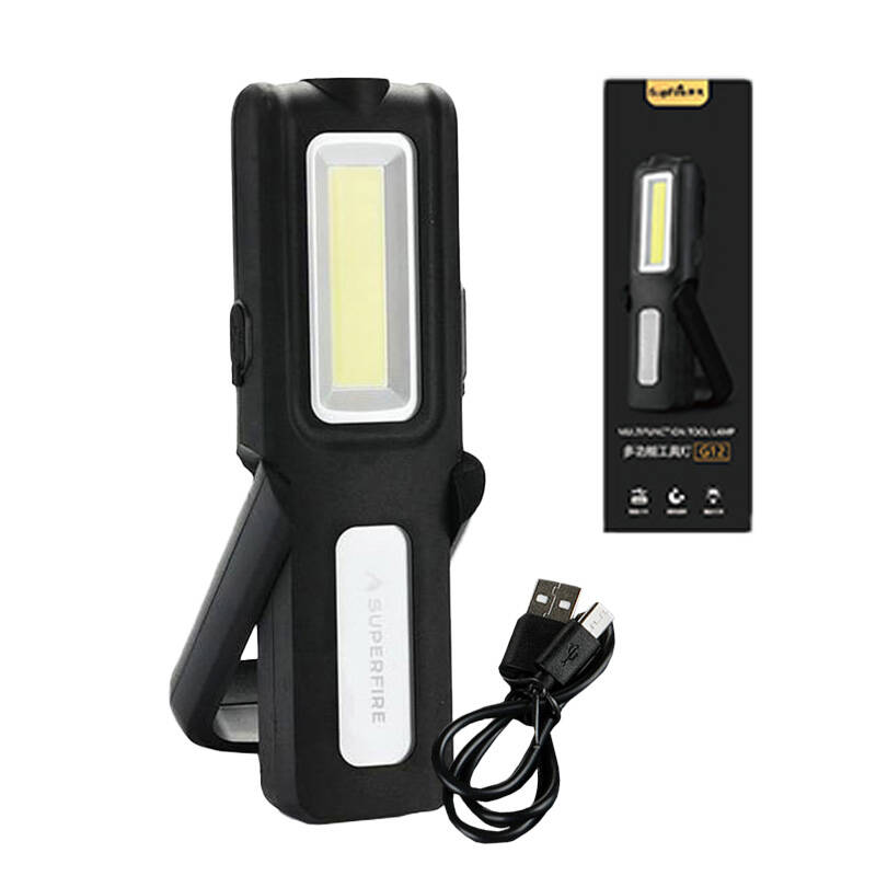 Superfire Arbeitslampe G12 566 Lumen USB