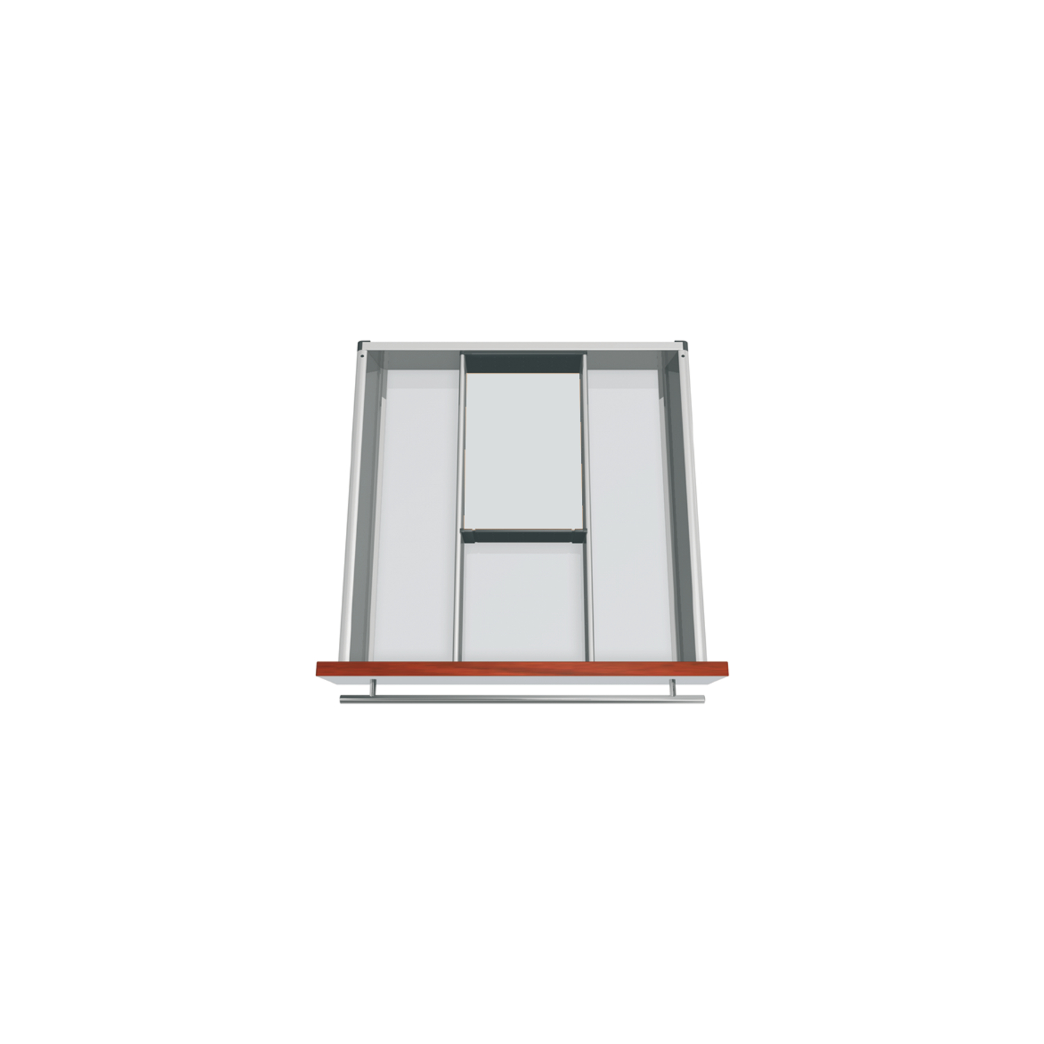 blum ORGA-LINE Facheinteilungs-Set KB 450 - 599/NL 450 mm Edelstahl/Kunststoff