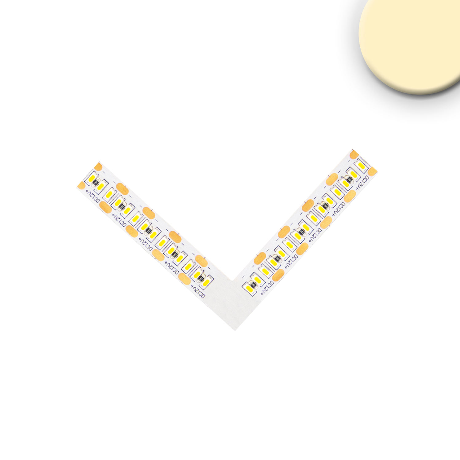 ISOLED Eckverbindung leuchtend 1W für MiniAMP Flexband 12V DC 12W IP20 3000K