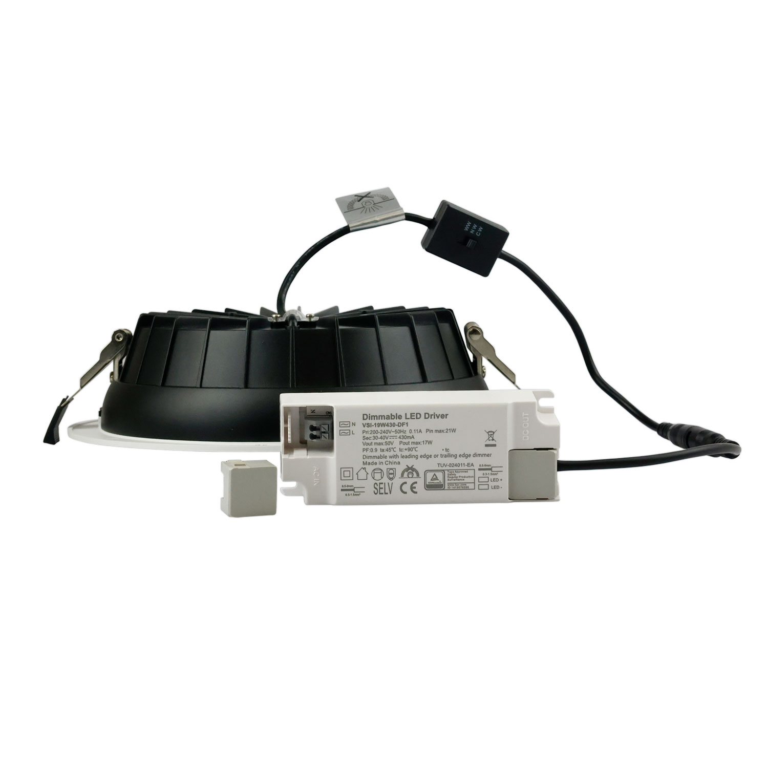 ISOLED LED Downlight Reflektor 9W 60° 150lm/W UGR
