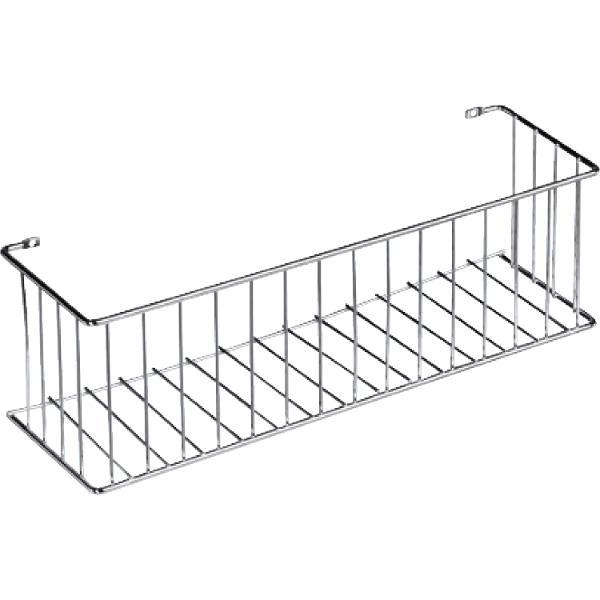 VS Putzmittelkorb 332 x 100 x 105 mm Stahldraht Silber