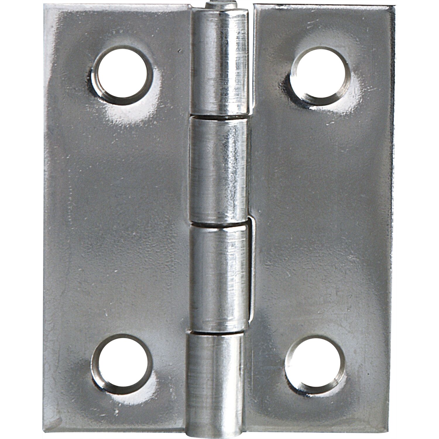 Schmale Scharnier DIN 7954 B halbbreit 50 x 39 mm, Edelstahl