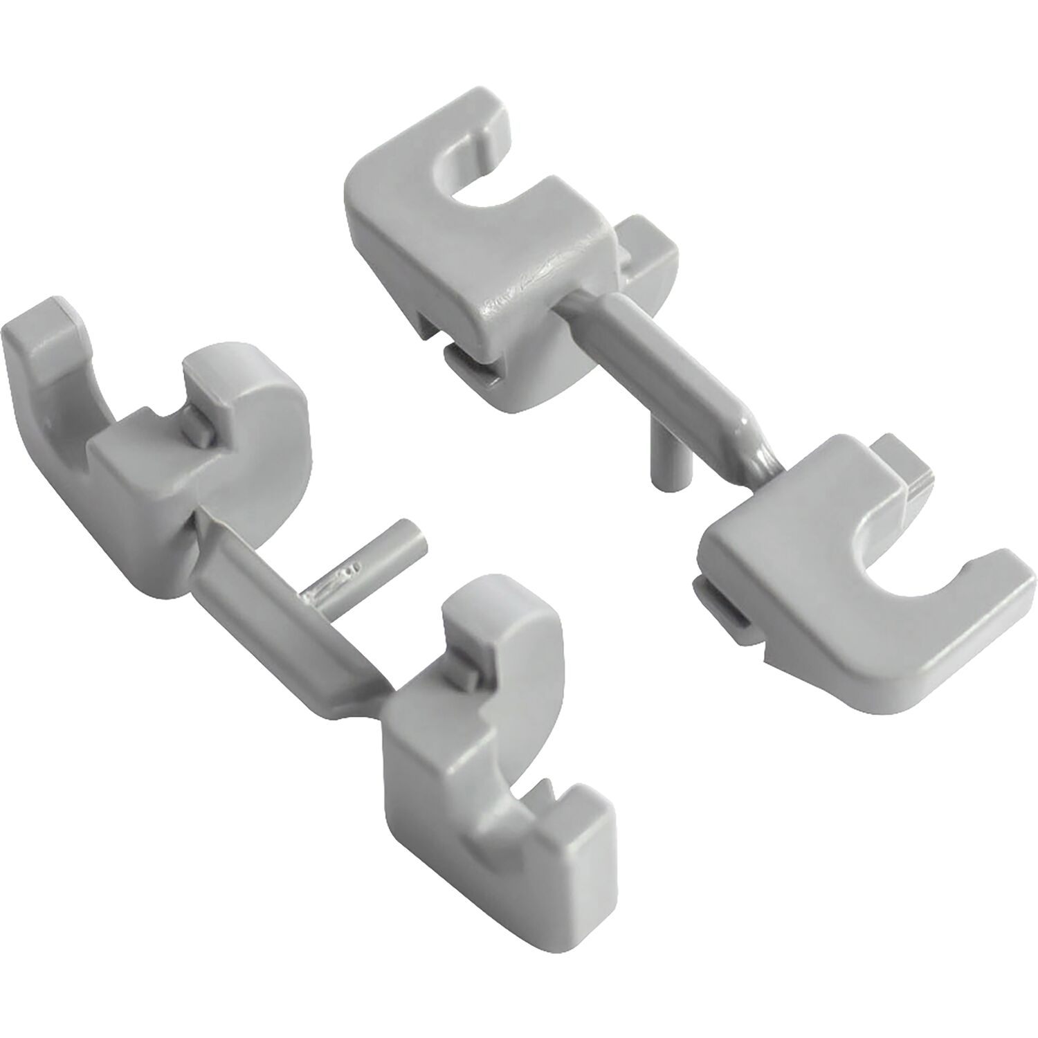 Vauth Sagel VS SUB Side Befestigungs-Clips KB 300 mm Grau