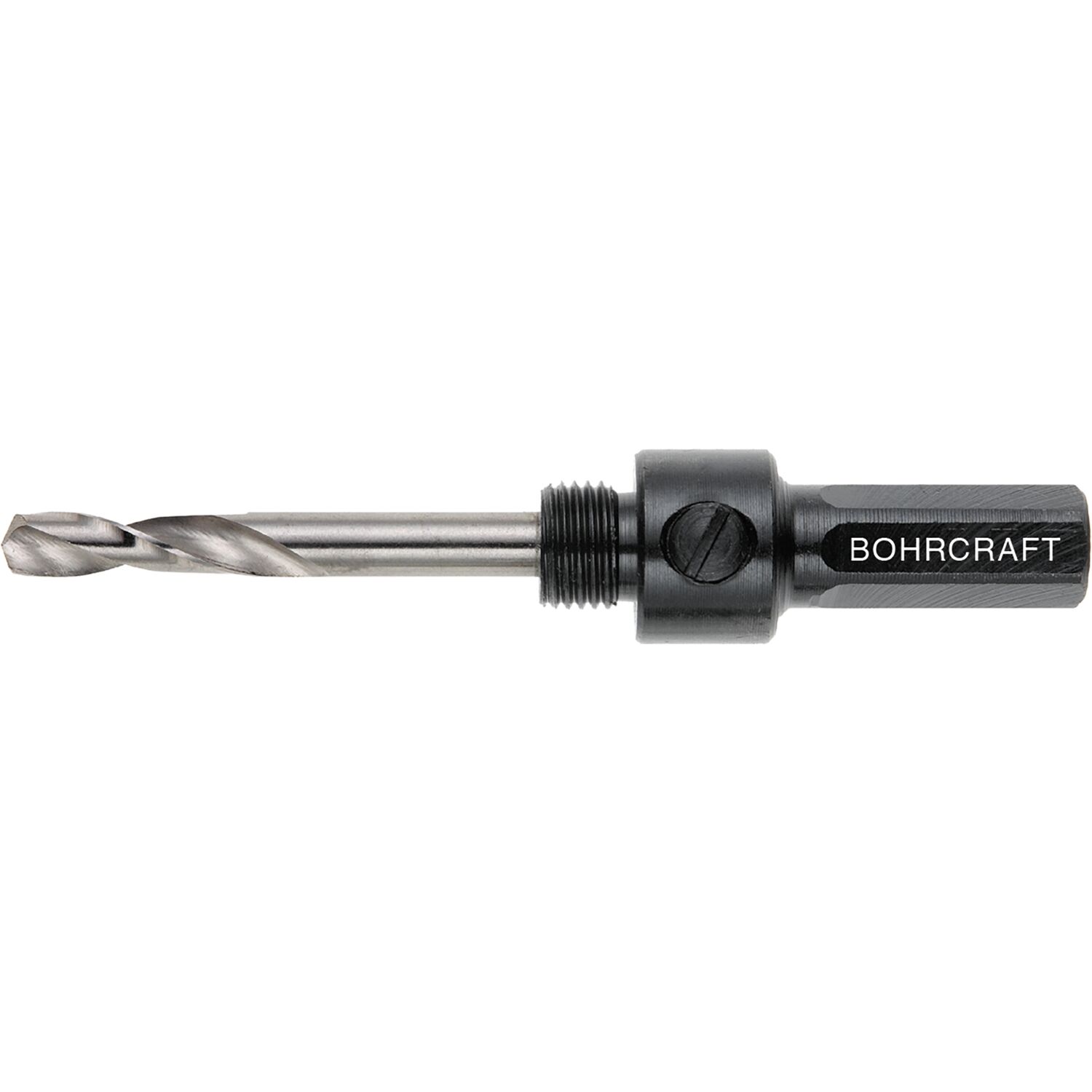 Bohrcraft Lochsägenschaft AS1 m. Zentrierbohrer f. Lochsäge 14-30 mm