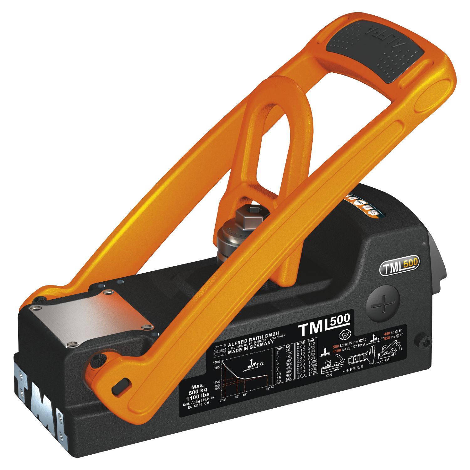 ALFRA Permanent Lasthebemagnet TML 500