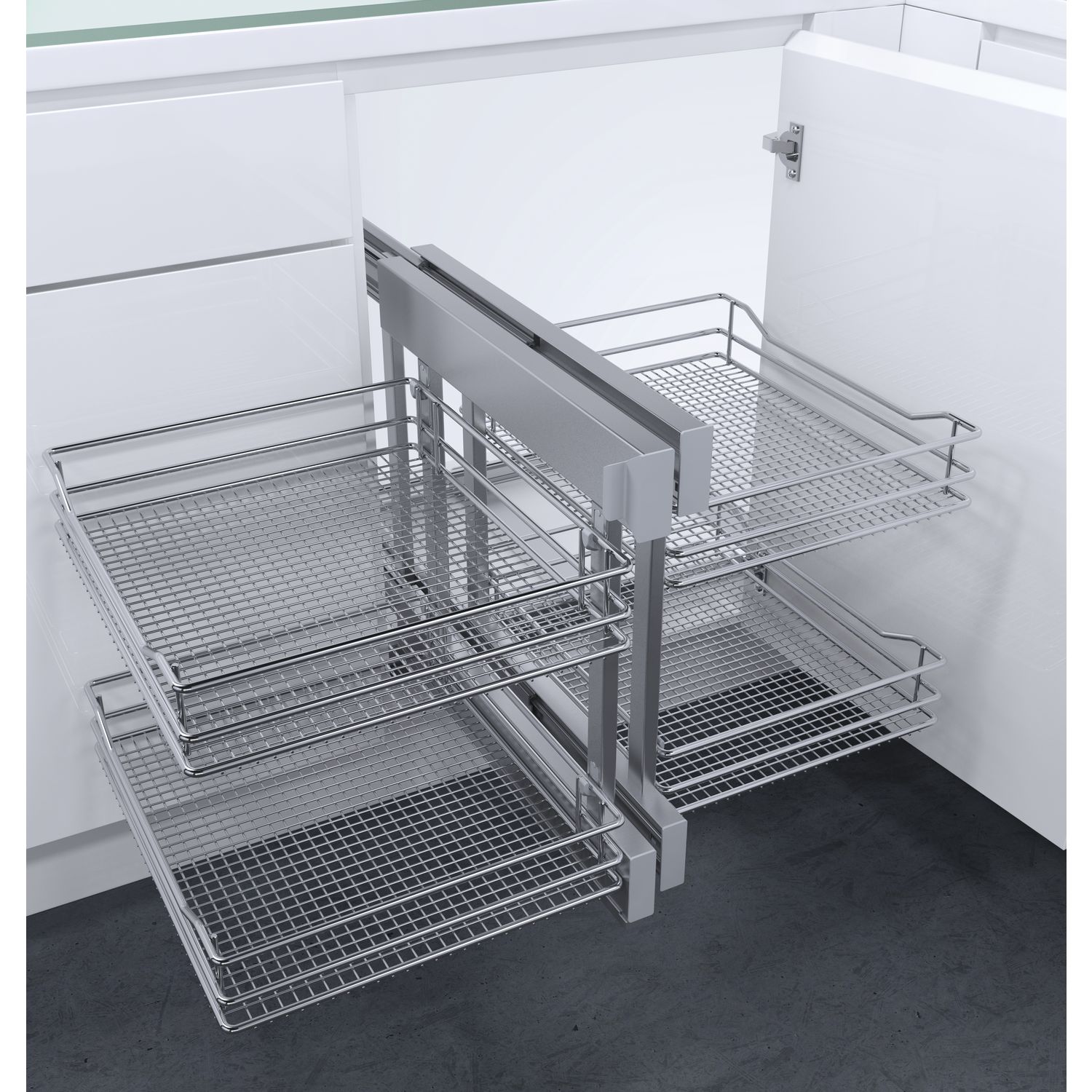 Vauth-Sagel VS COR Flex Eckauszug Set Saphir KB 1000 mm Silber