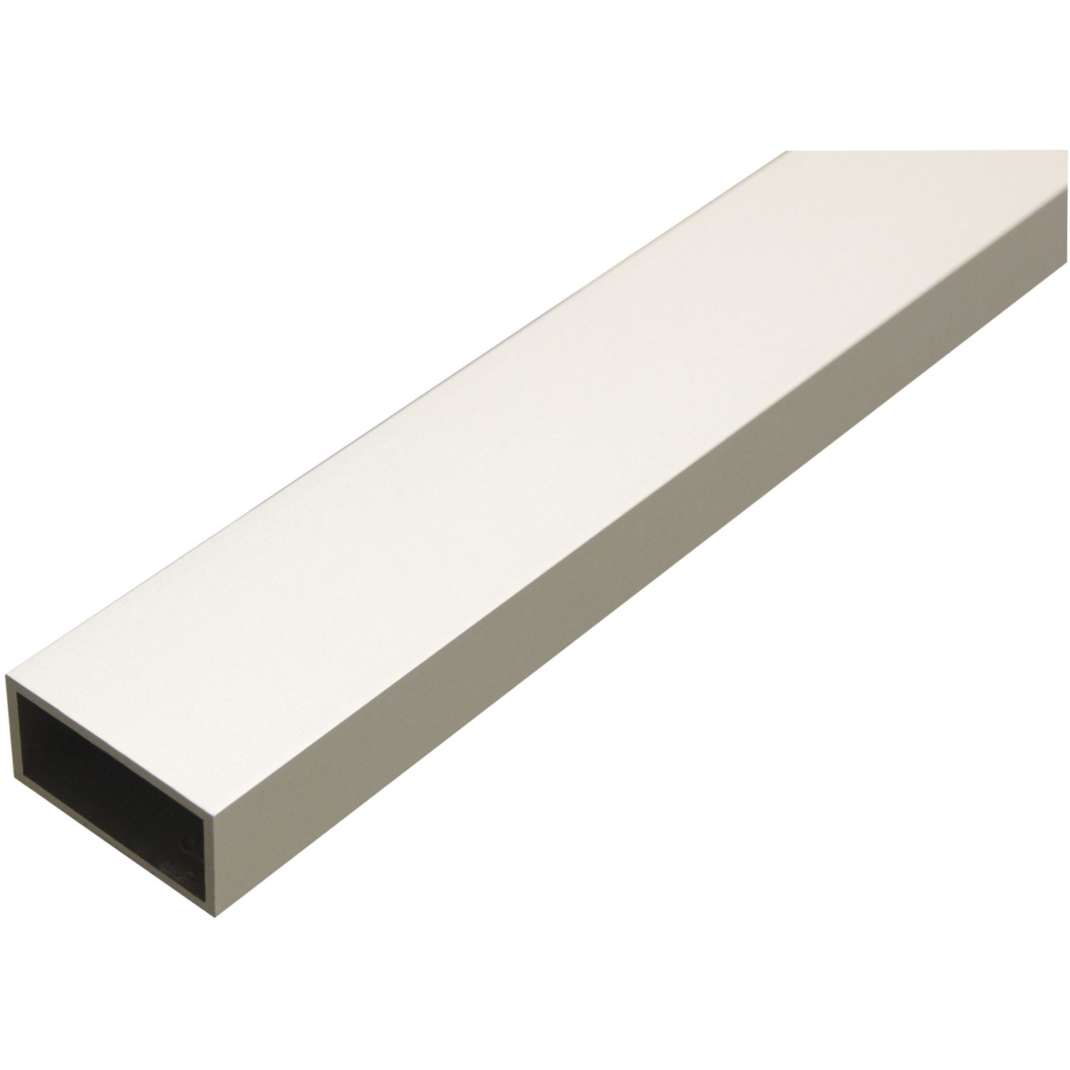 Aluminium Rechteckrohr AlMgSi0,5 (6060) F22, Eloxiert E6/EV1 40/20/2 mm (6 m)
