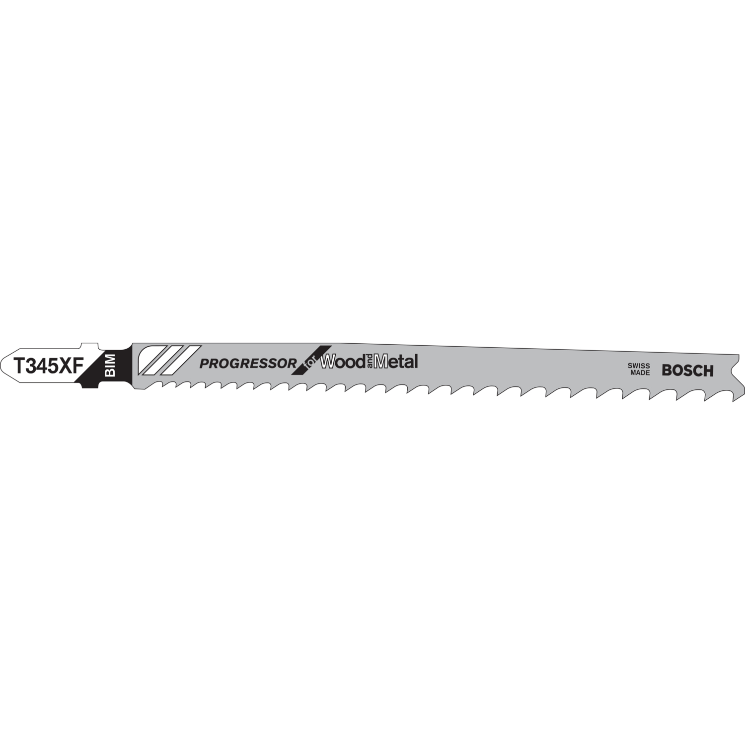 Bosch Stichsägeblatt T345XF Holz Metall - 5 Stück