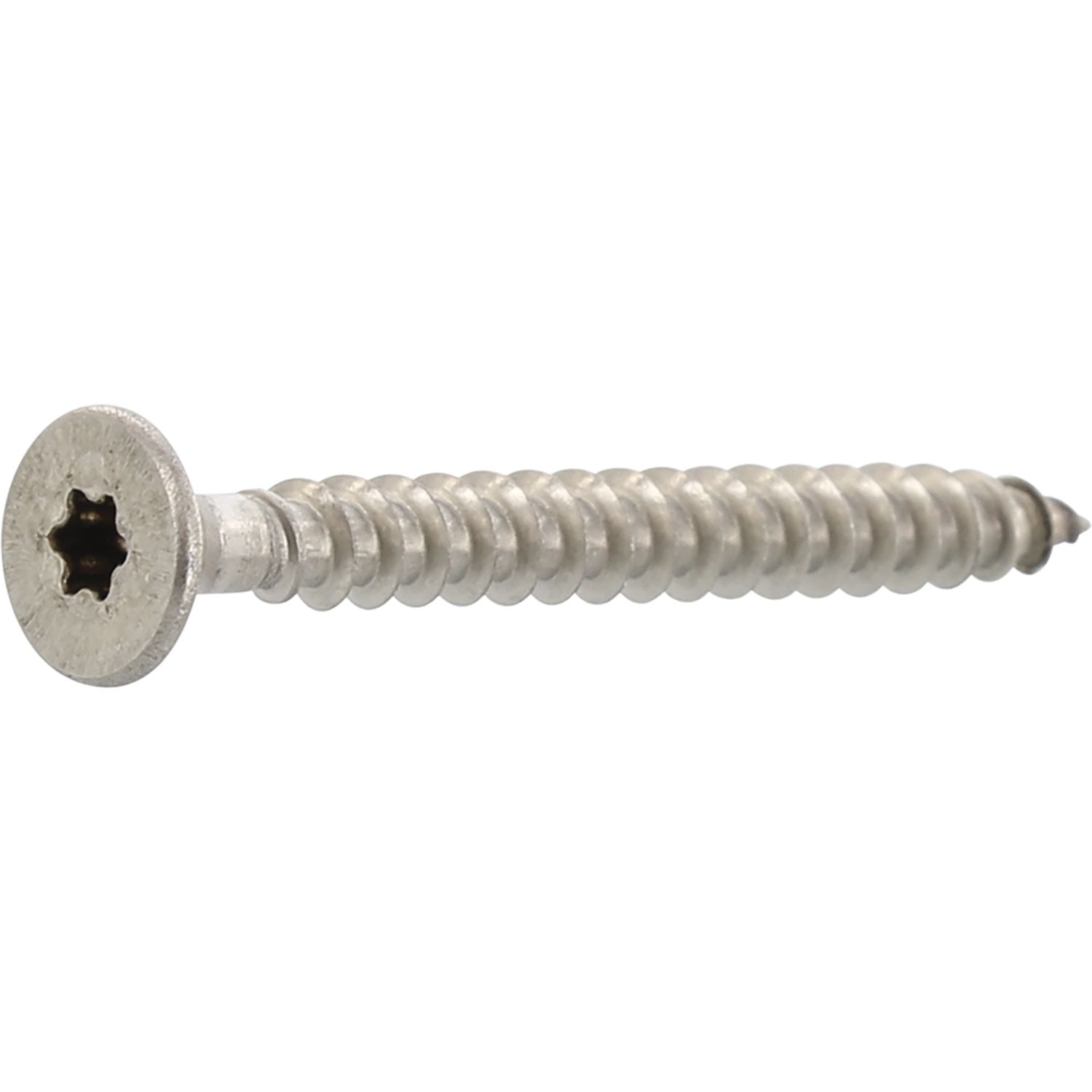 Spanplattenschraube Senkkopf 3.0x 20 Vollgewinde Torx 10 Edelstahl A2 (500 Stück)