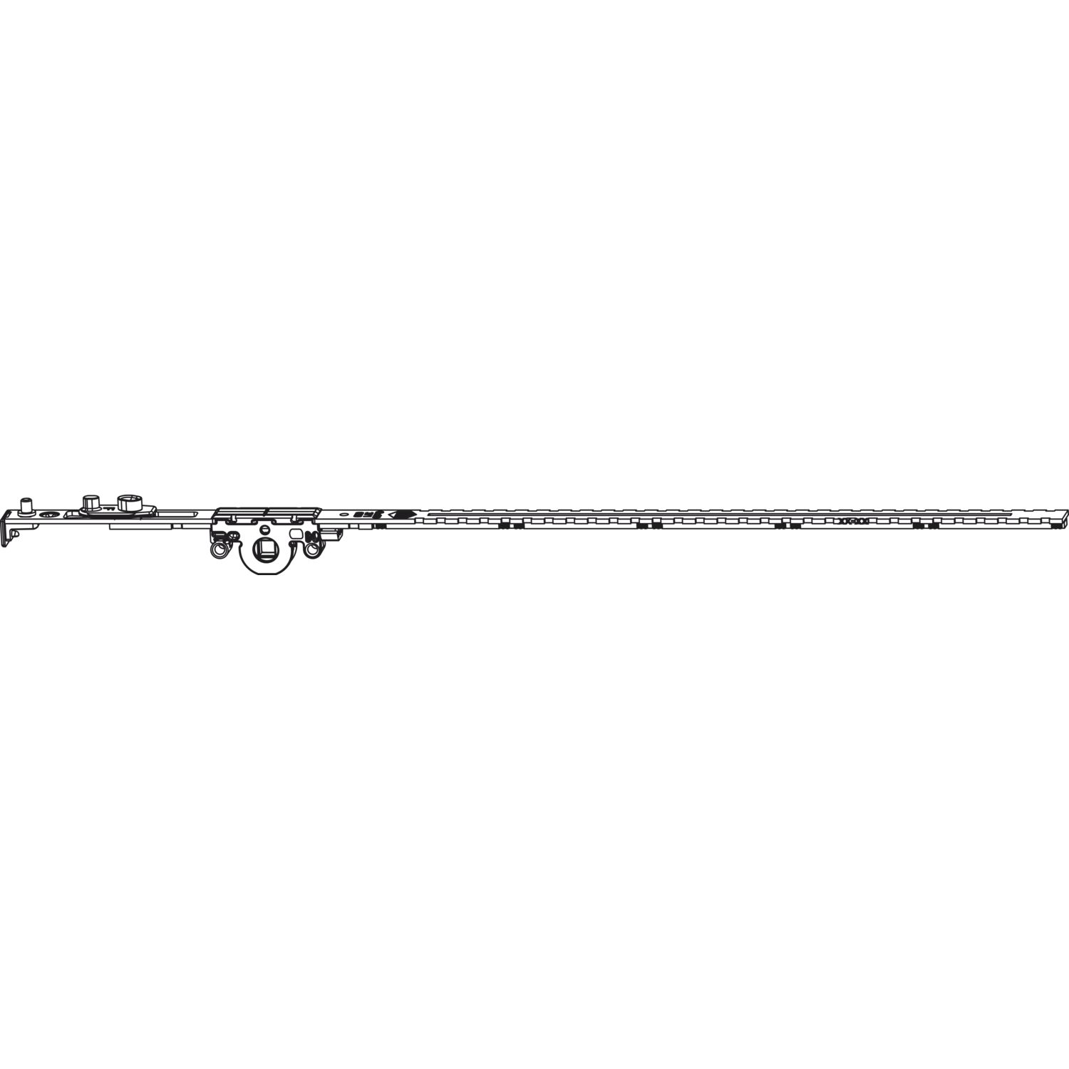 Maco #52400 MACO MT D-/DK-Getriebe fix, DM 15 mm, FFH 370-620 mm, Gr. 00 (52400)