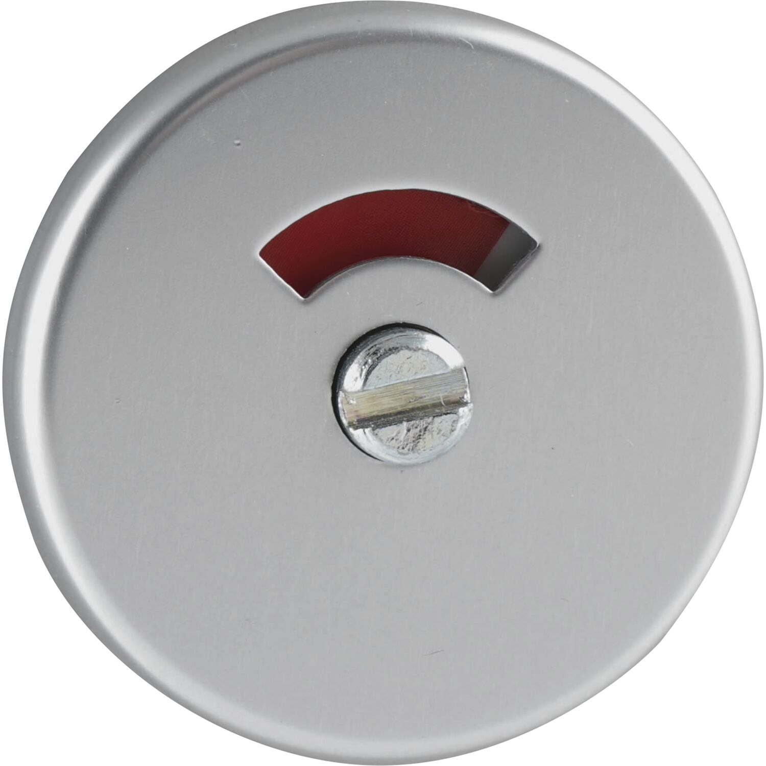 Grundmann WC-Aussenrosette WG ø 50 mm, mit Anschraubträger "U", silber eloxiert