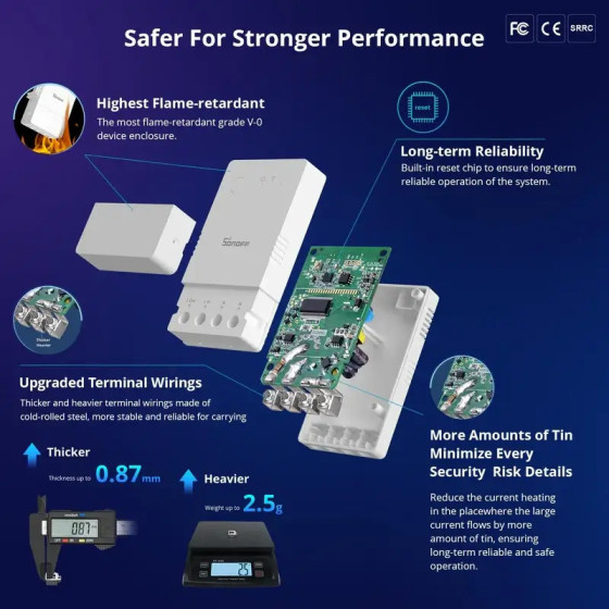 Sonoff WiFi Smart power meter switch Sonoff