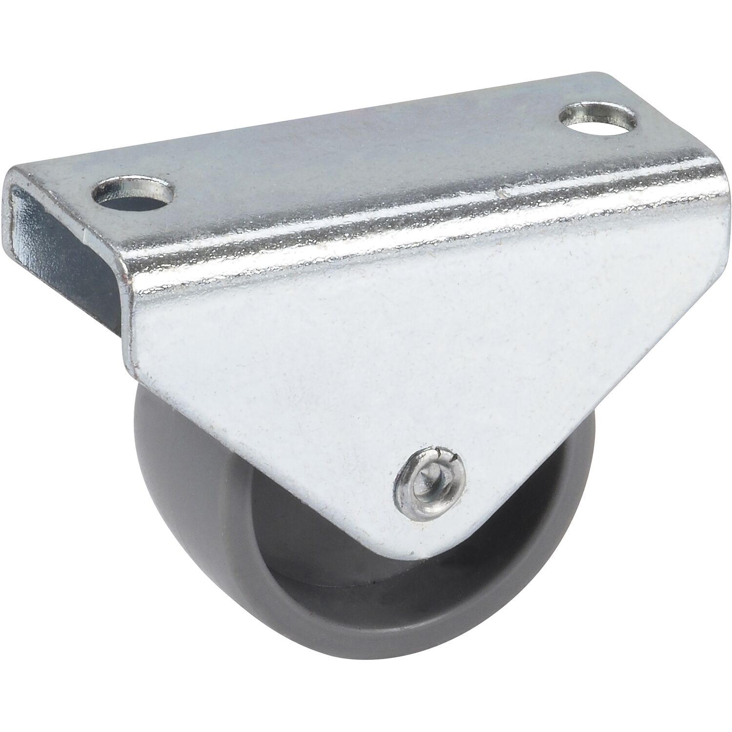 Dörner + Helmer Bockrolle Kunststoff-Rad 30 mm 45 kg Platte