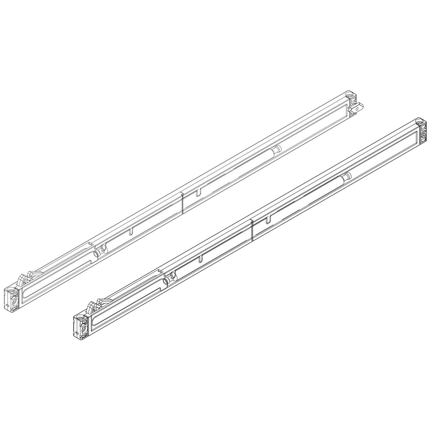 Hawa HAWA Combino 65 H FS UL Dämpfeinzug 50 - 65 kg, 2 Stück