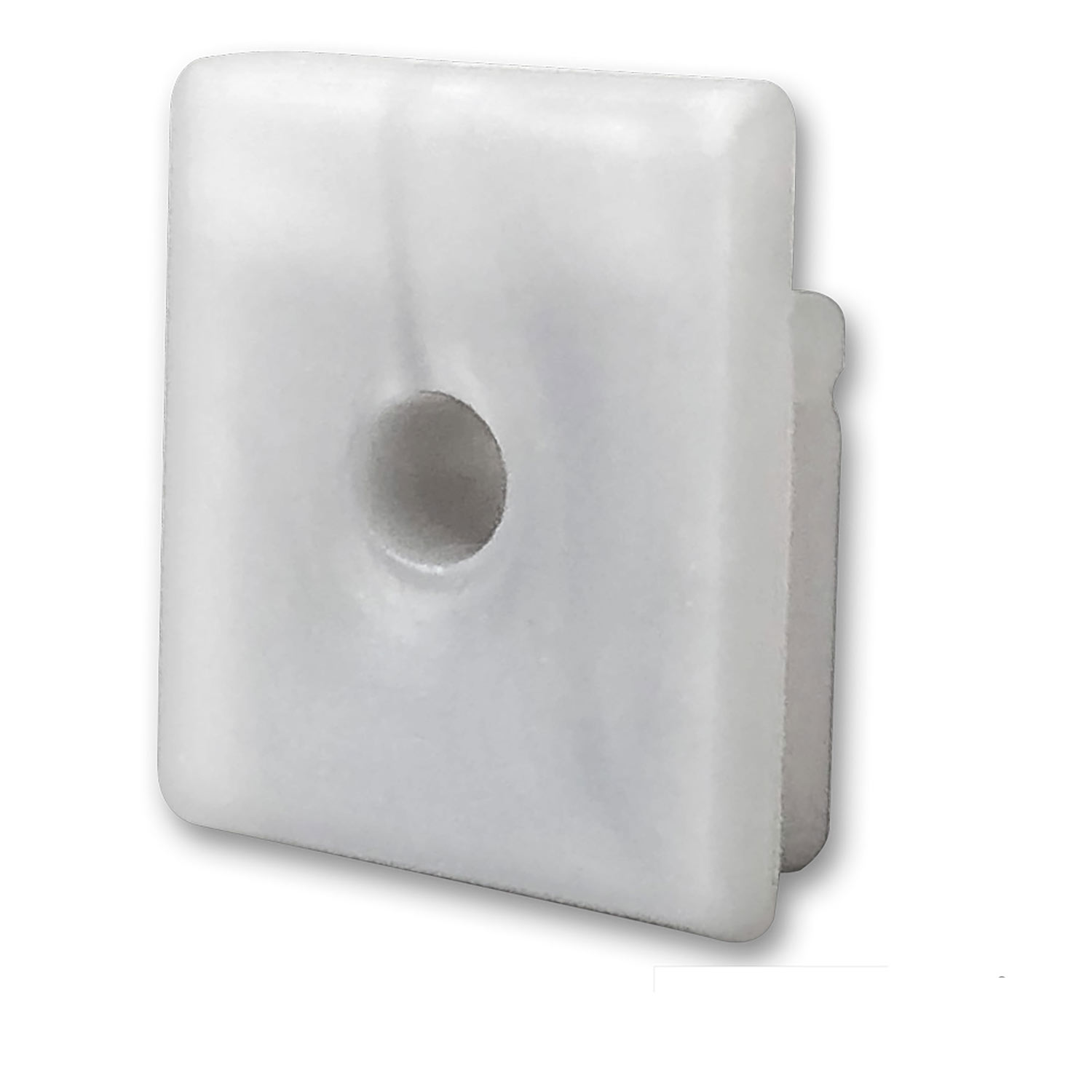 ISOLED Endkappe EC 57 Silikon für Profil SURF16 1 STK mit Kabeldurchführung