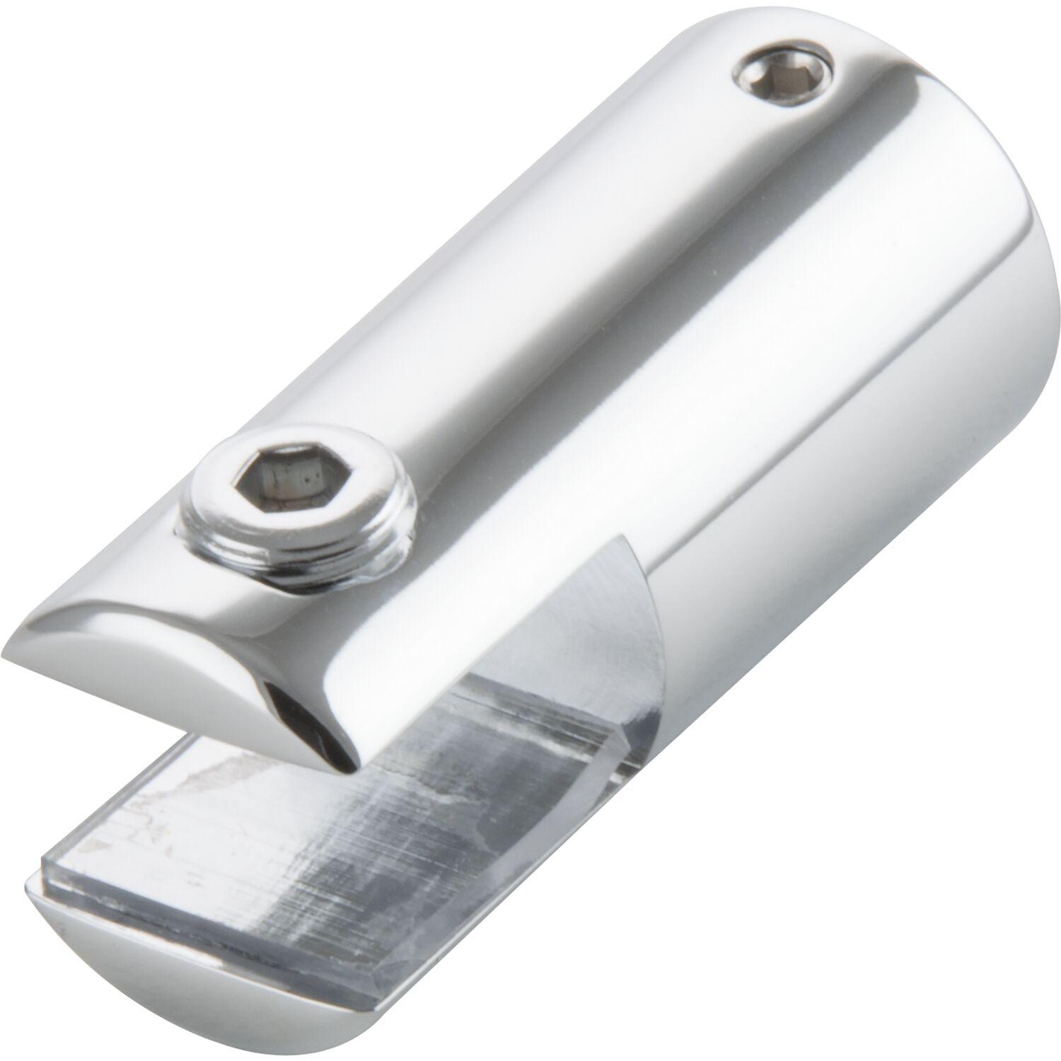 Steelbase Deckenhalter für Stabilisationsstange SBA, 50 x 22 mm, Messing verchromt poliert