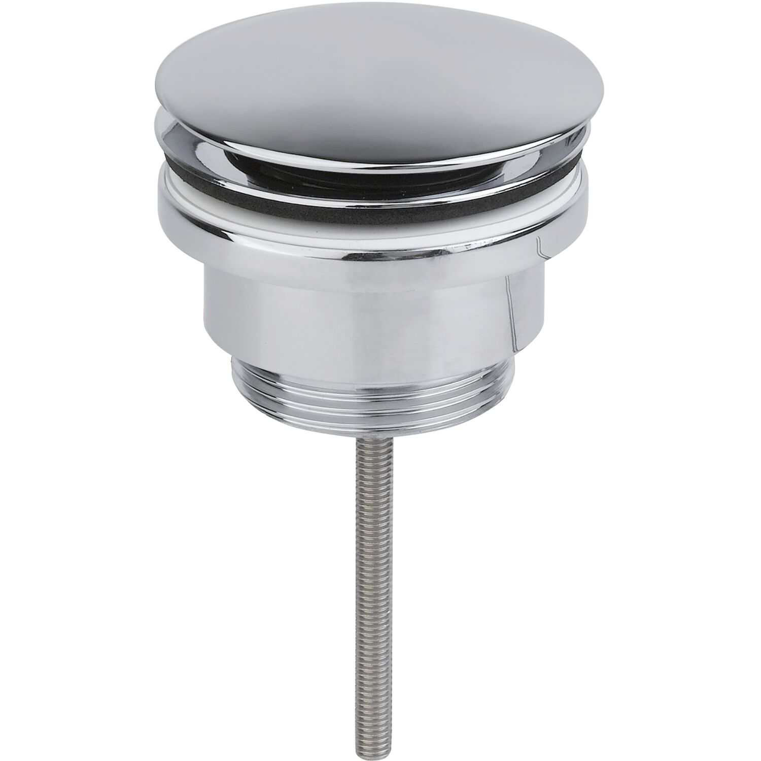 solido 5/4" Universal-Schaftventil 2in1, Chrom