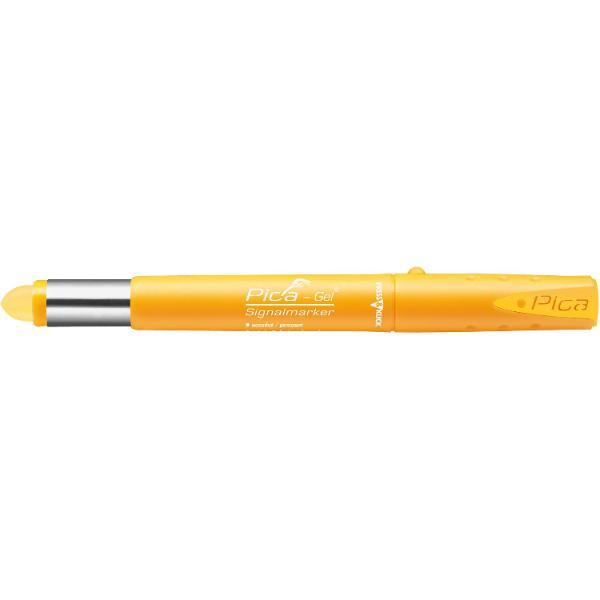 Pica Gel Signalmarker 808 Farbe gelb