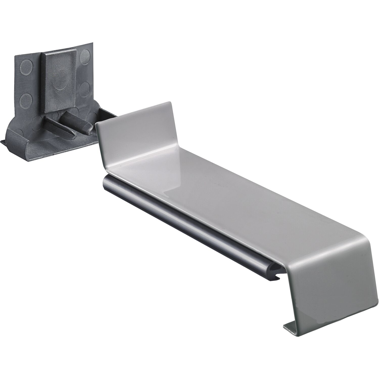 solido Verbinder Standard 25 mit Dichtteil Alu RAL 9006 lackiert gerader Stoß 360 mm