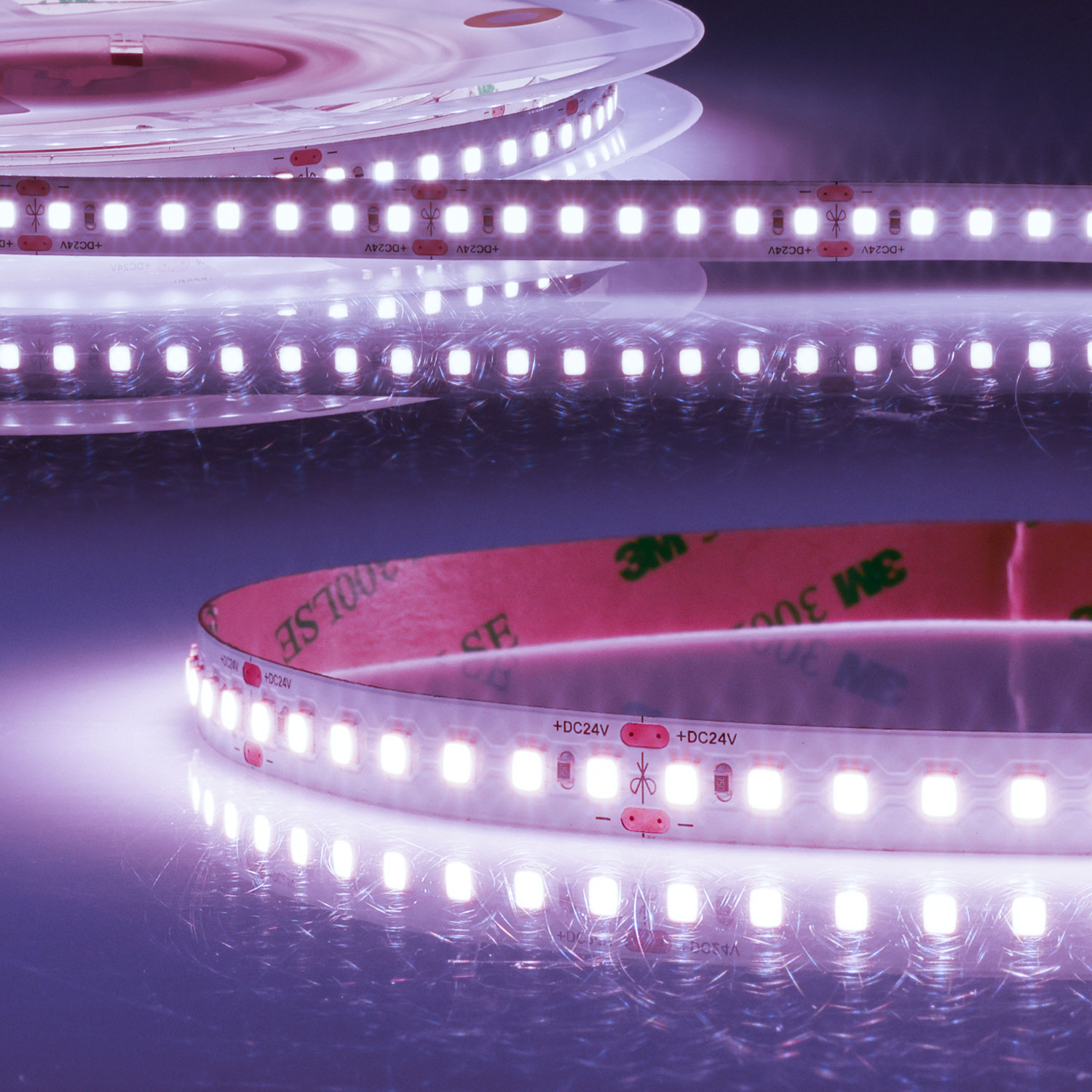 ISOLED LED CRI Food Flexband Vegetable 24V DC 14,4W IP20 5m Rolle 140 LED/m
