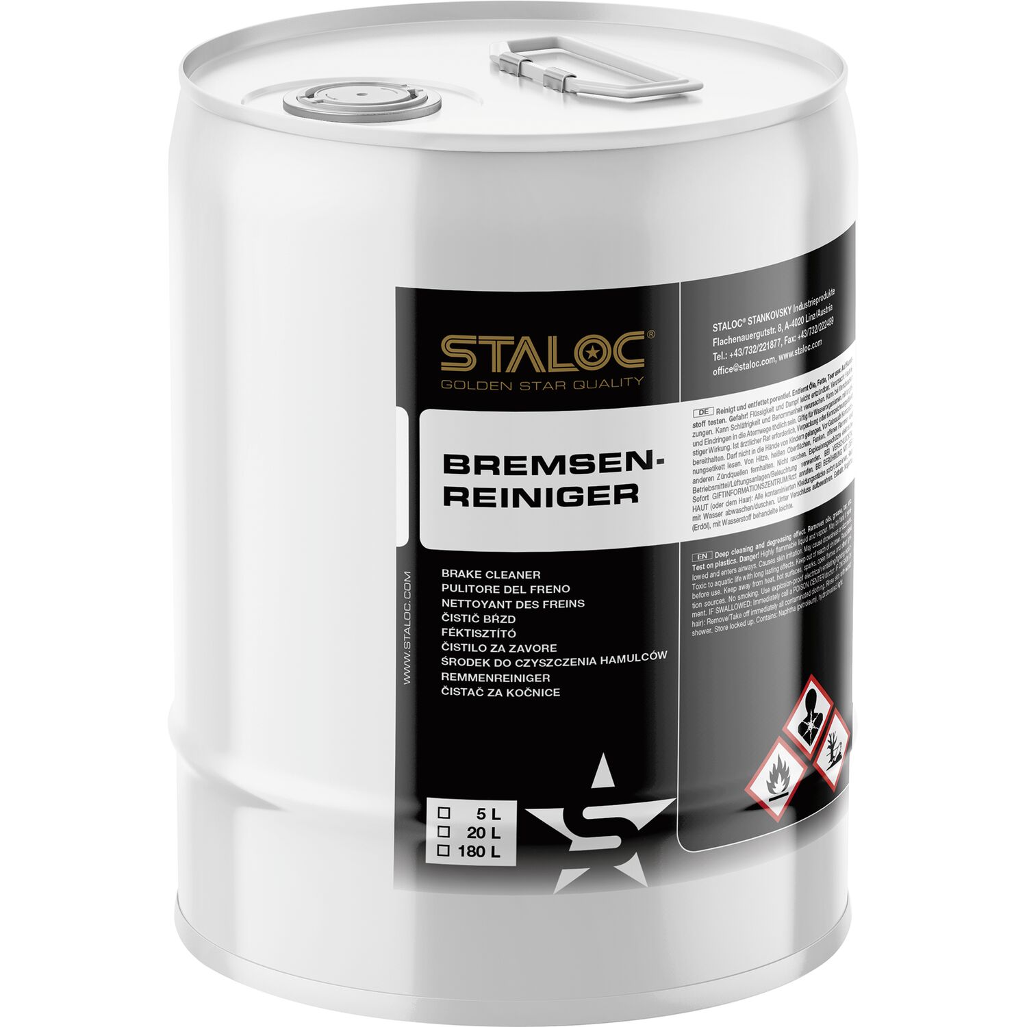STALOC Bremsenreiniger 20 Liter Kanister (20 l)