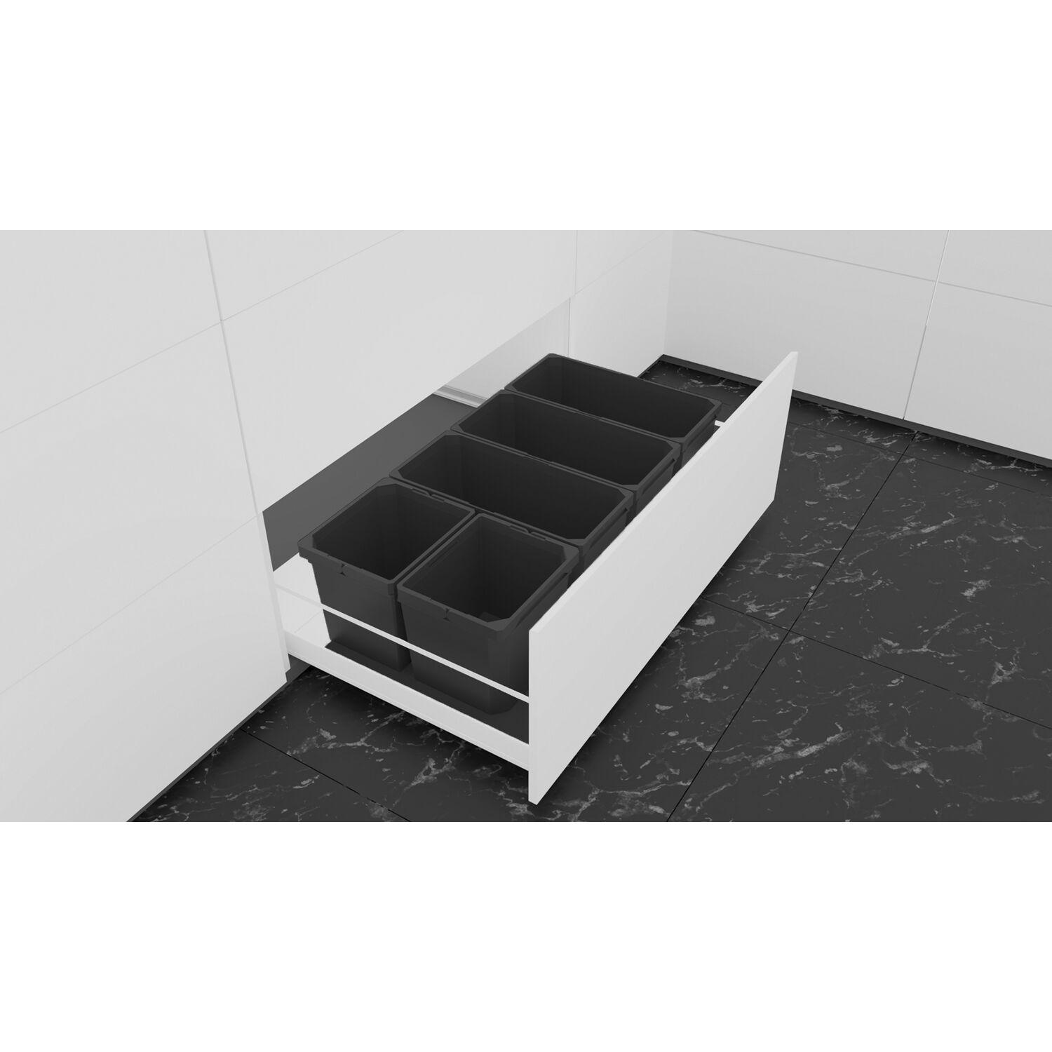 Vauth-Sagel VS ENVI Free Pro Abfalltrennsystem KB 900/Höhe 216 mm Lava