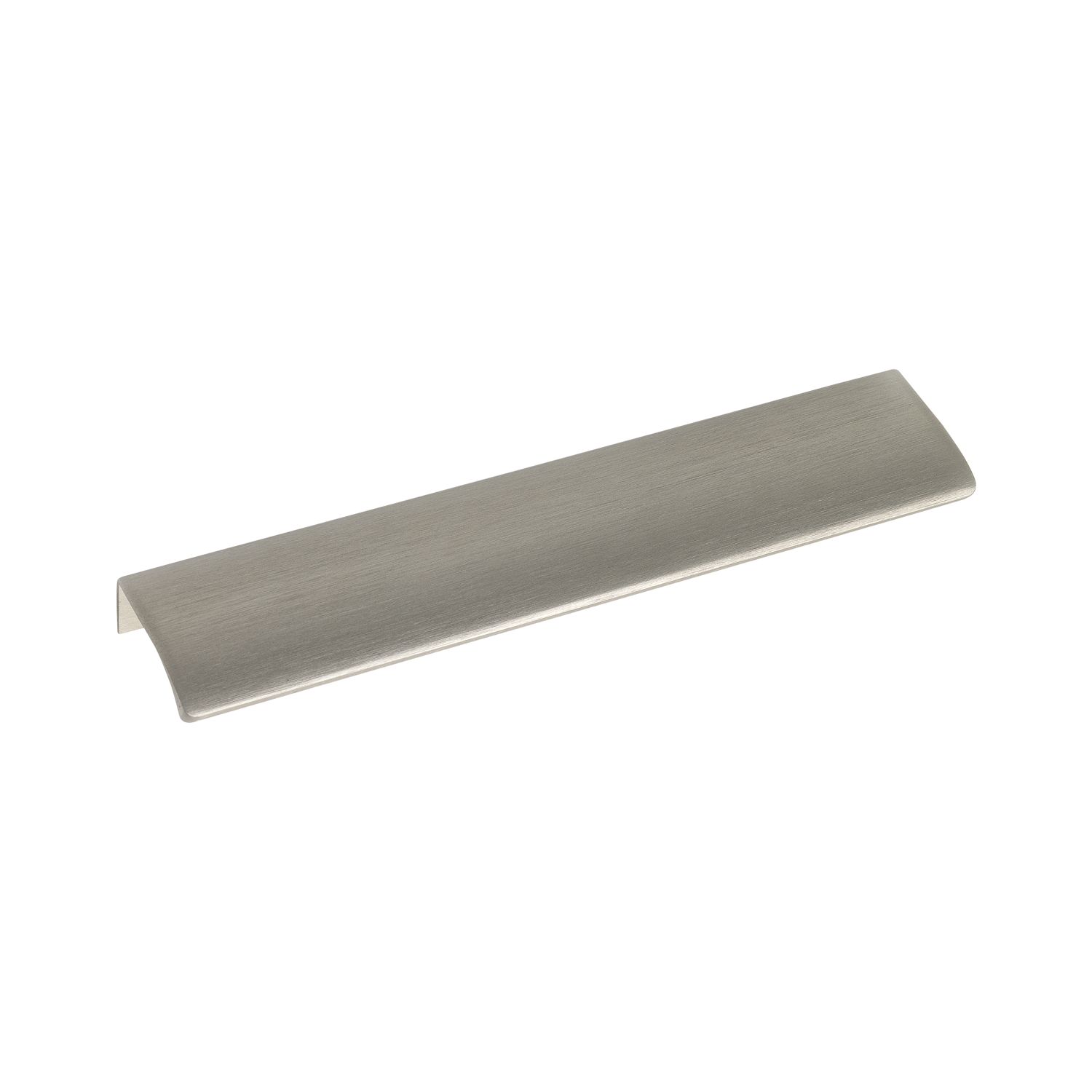 furnipart Griffleiste Edge Straight Lochabstand 2x160mm Länge 350mm,Aluminium Edelstahl Effekt