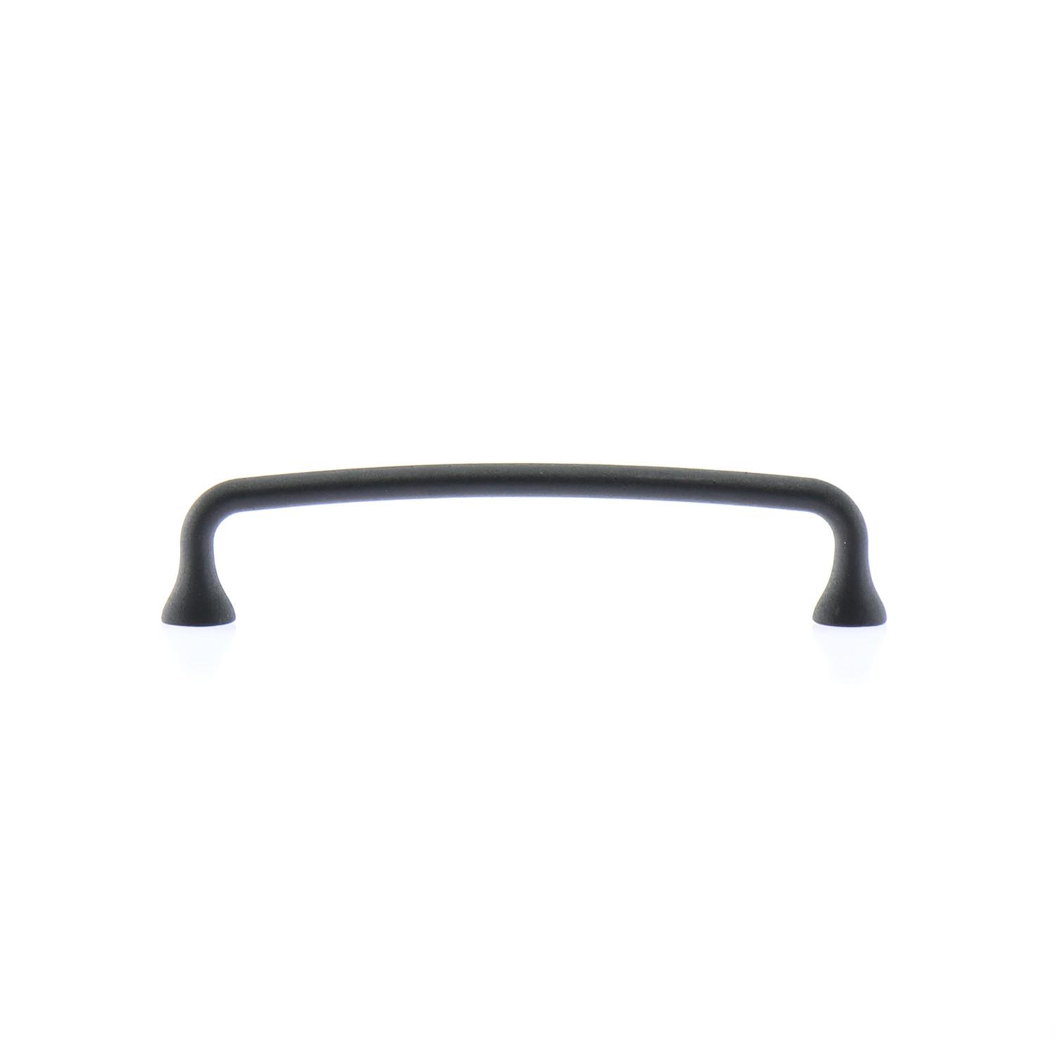 furnipart Möbelgriff Provence Lochabstand 160mm Breite 178mm Gusseisen schwarz