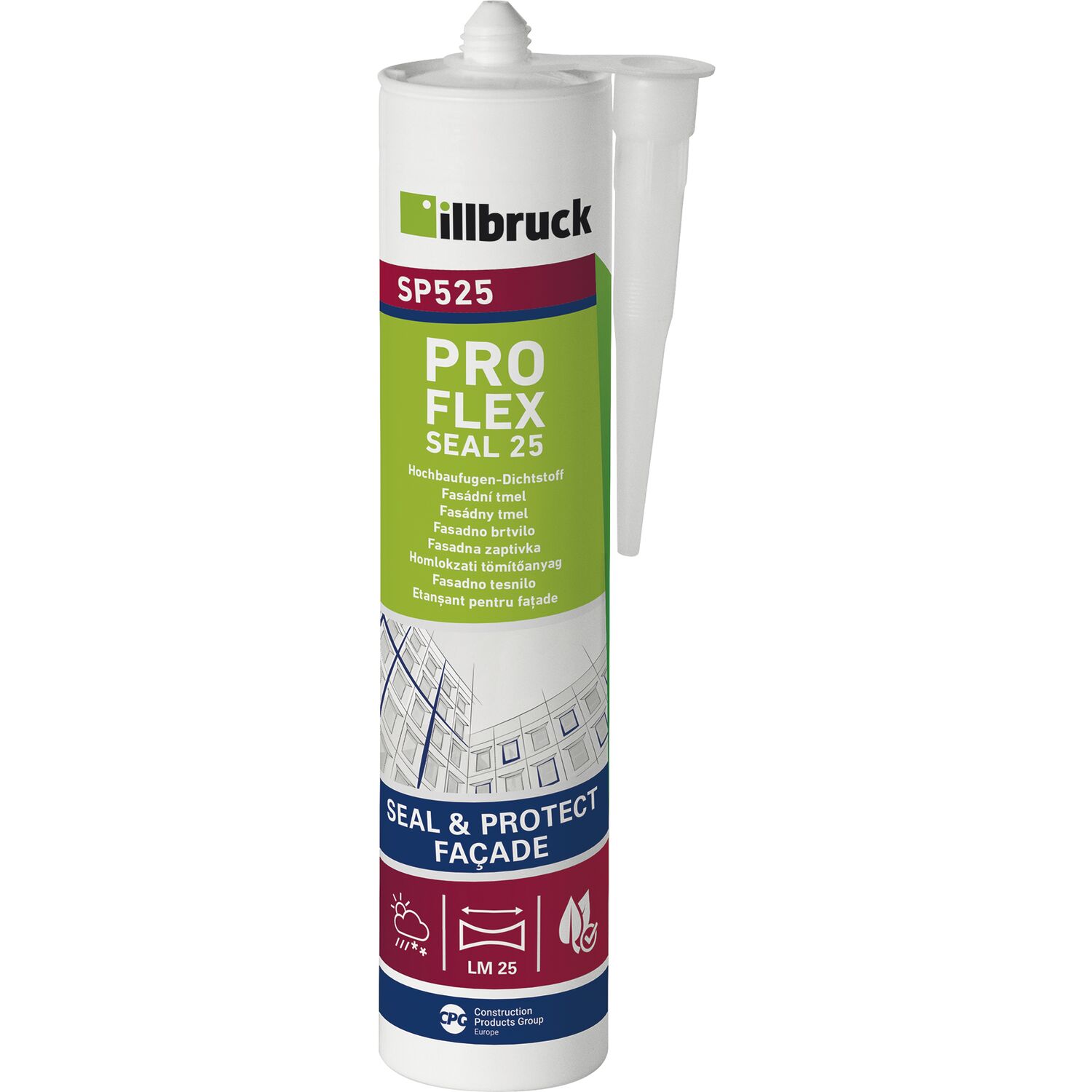 illbruck SP525 Hochbaufugen Dichtstoff 310ml, weiß