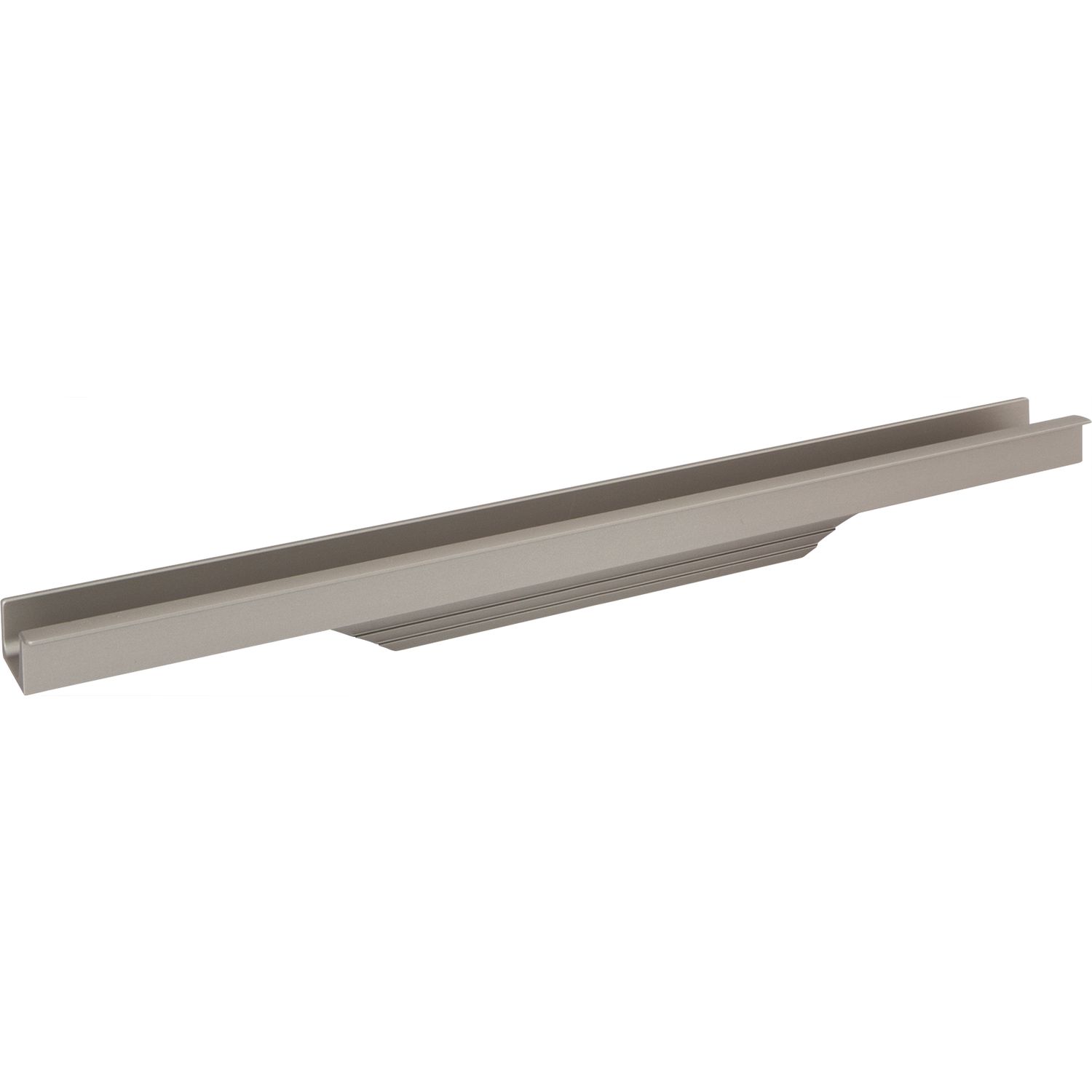 SCHÜCO Griffleiste Prego Länge 395mm Aluminium Edelstahl Effekt