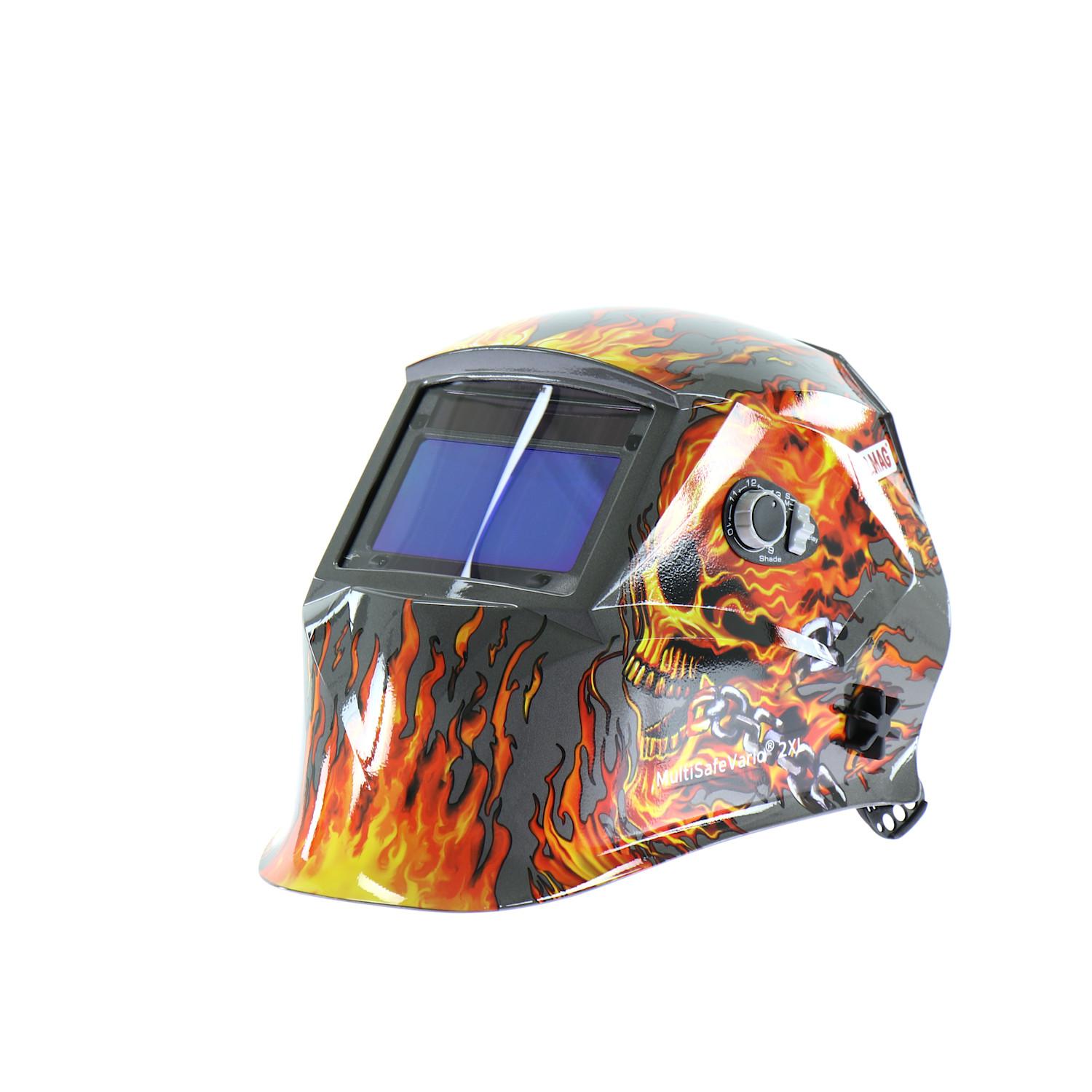 Elmag Schweißerschutzhelm MultiSafe Vario Design "Flame"