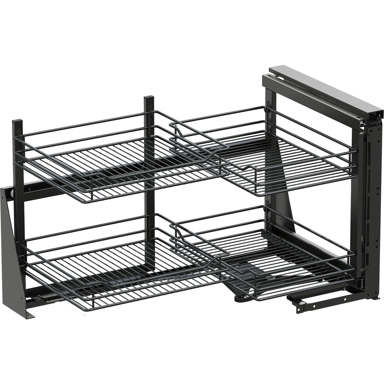 Vauth-Sagel VS COR Fold Eckauszug Set Classic KB 900 mm rechts Lava
