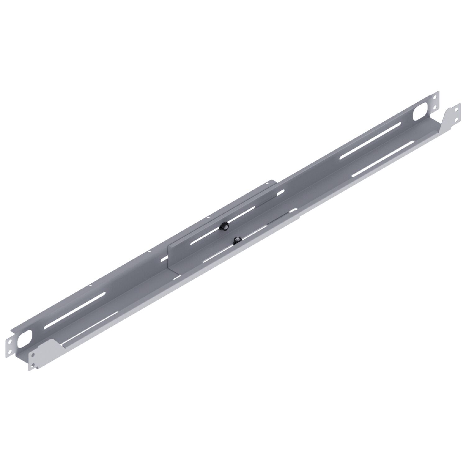 Tischgestell Basic 1 Traverse 1150-1750 mm, Stahl alufarbig RAL9006